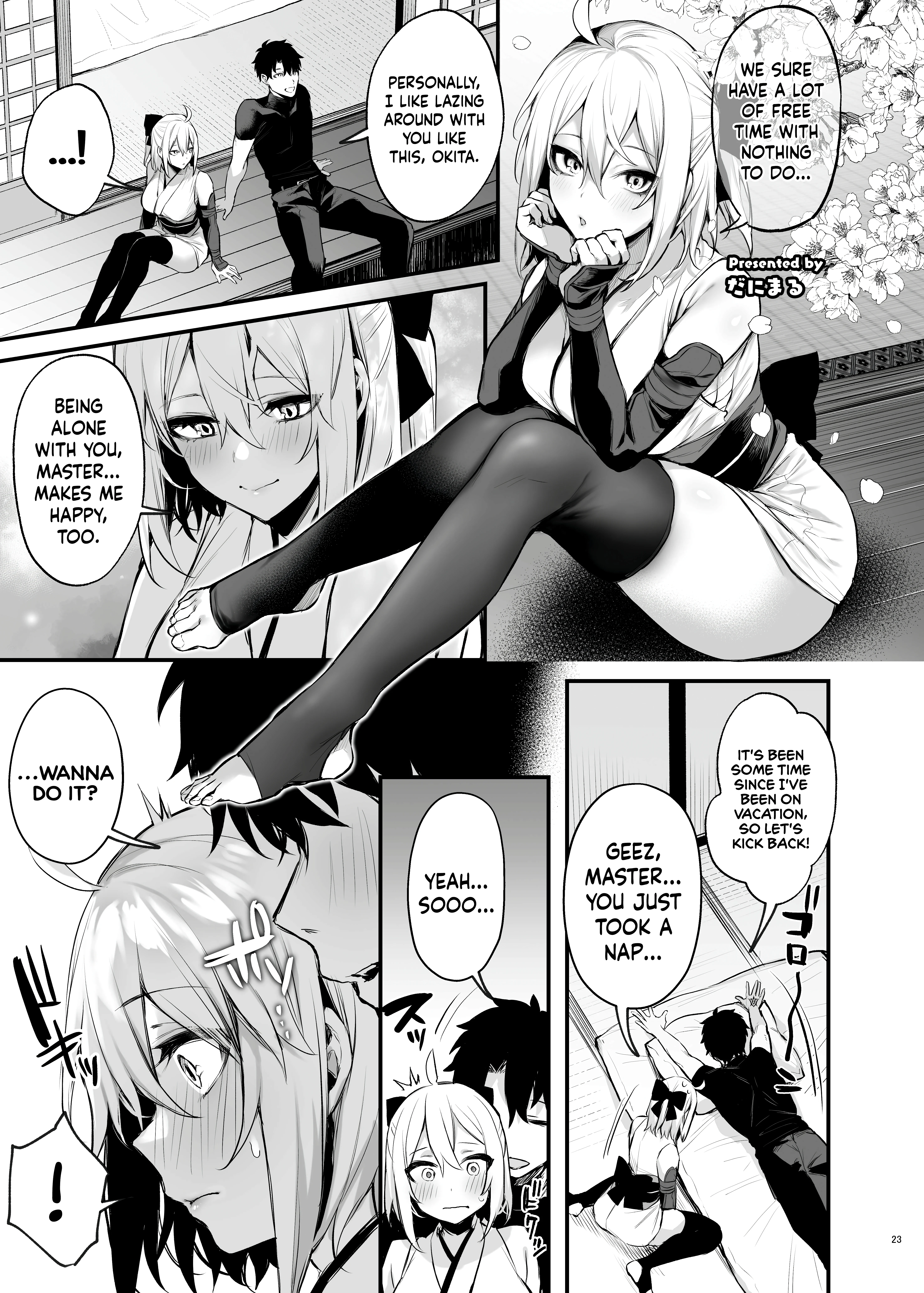 Okita Souji porn comic picture 1