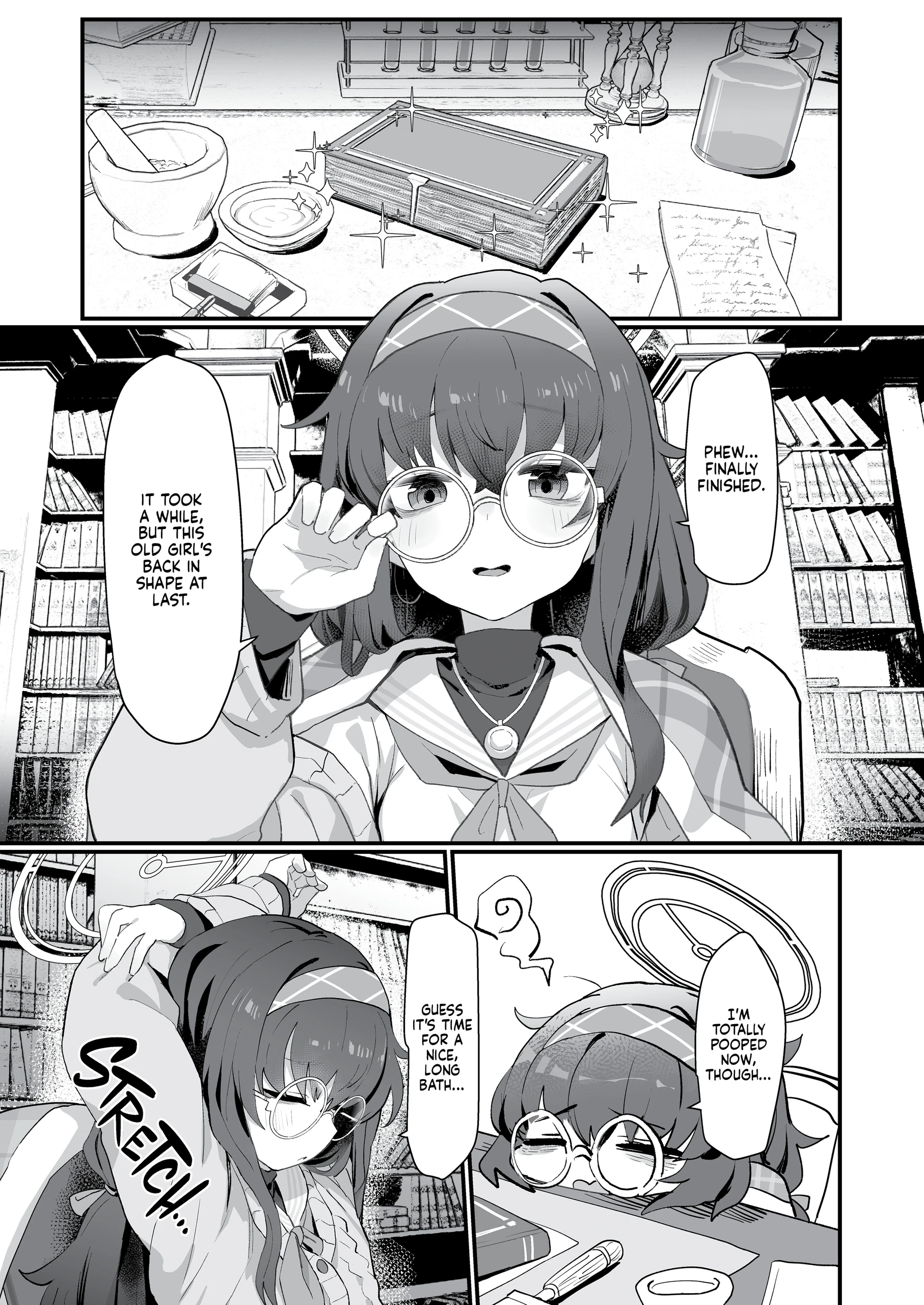 Old Library UIshlist porn comic picture 2