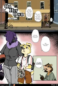 On Her Own Ch. 2 porn comic picture 1