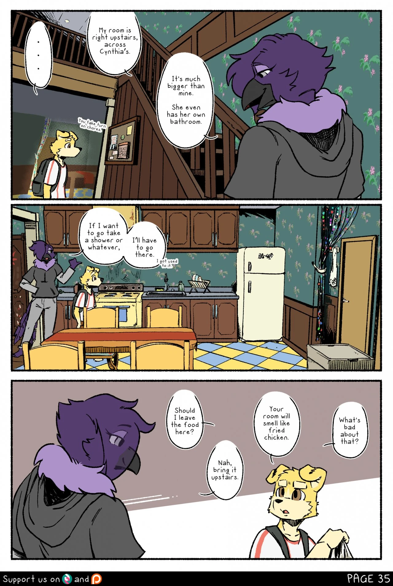 On Her Own Ch. 2 porn comic picture 6