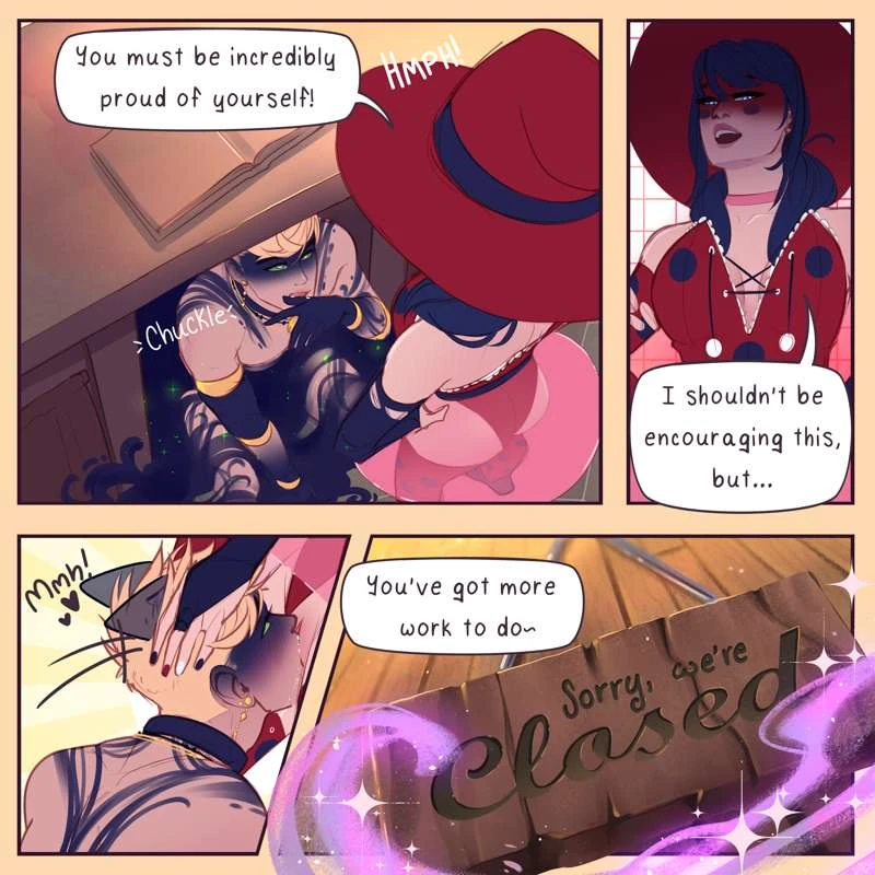 On the Clock porn comic picture 9