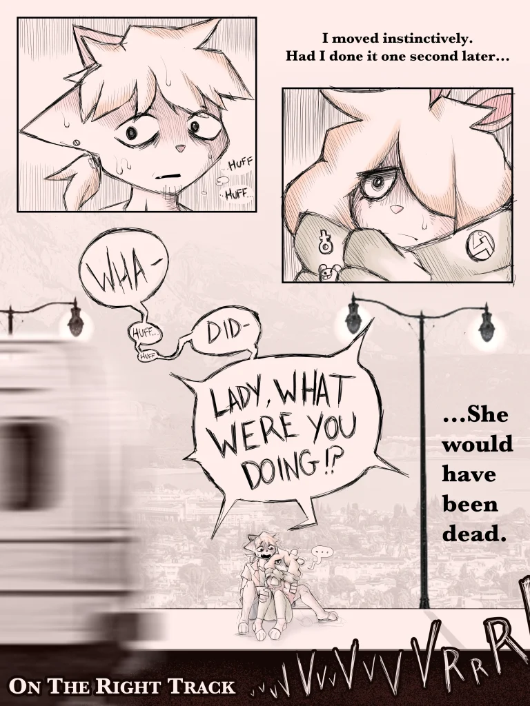 On The Right Track porn comic picture 1