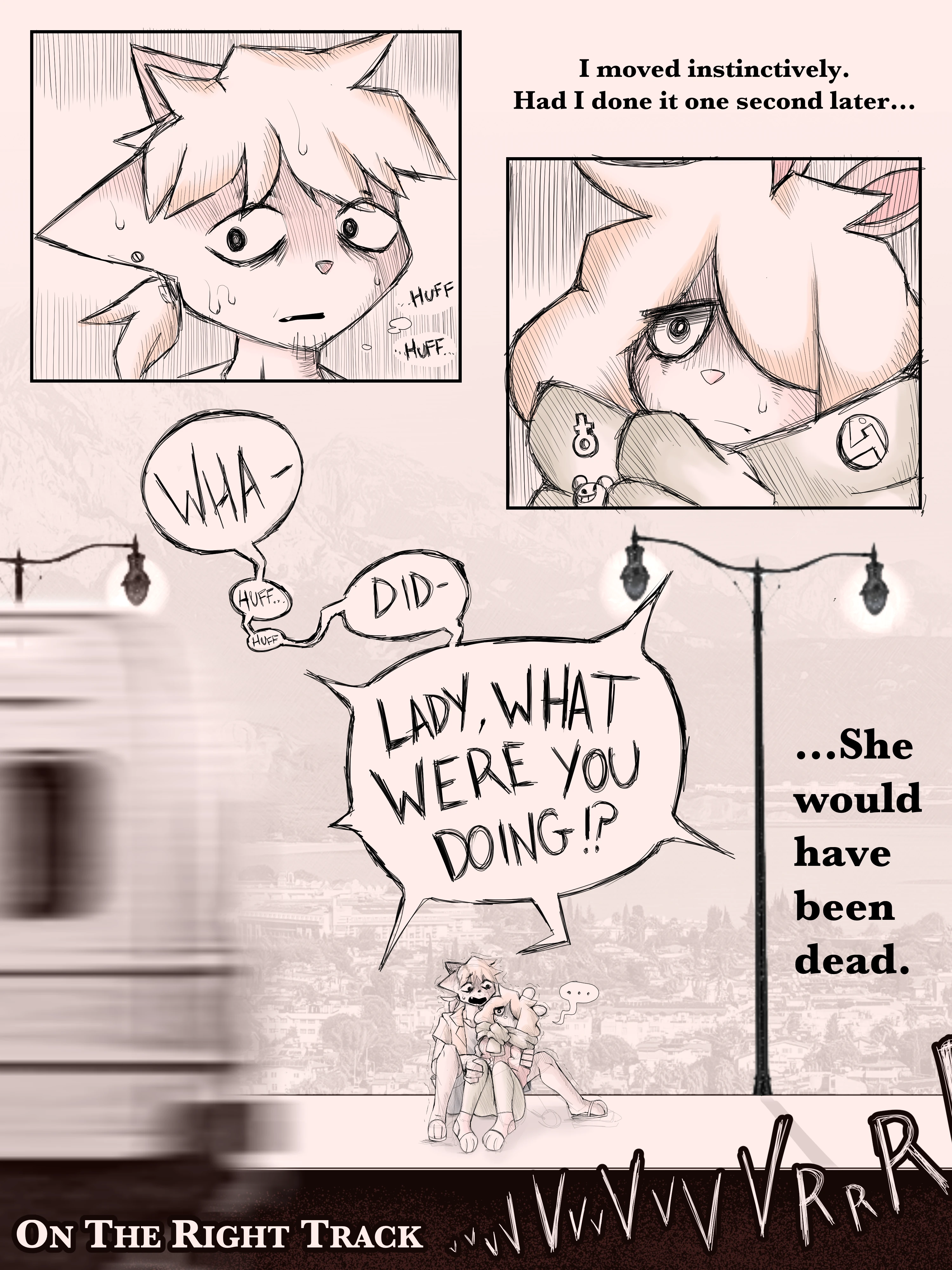On The Right Track porn comic picture 1