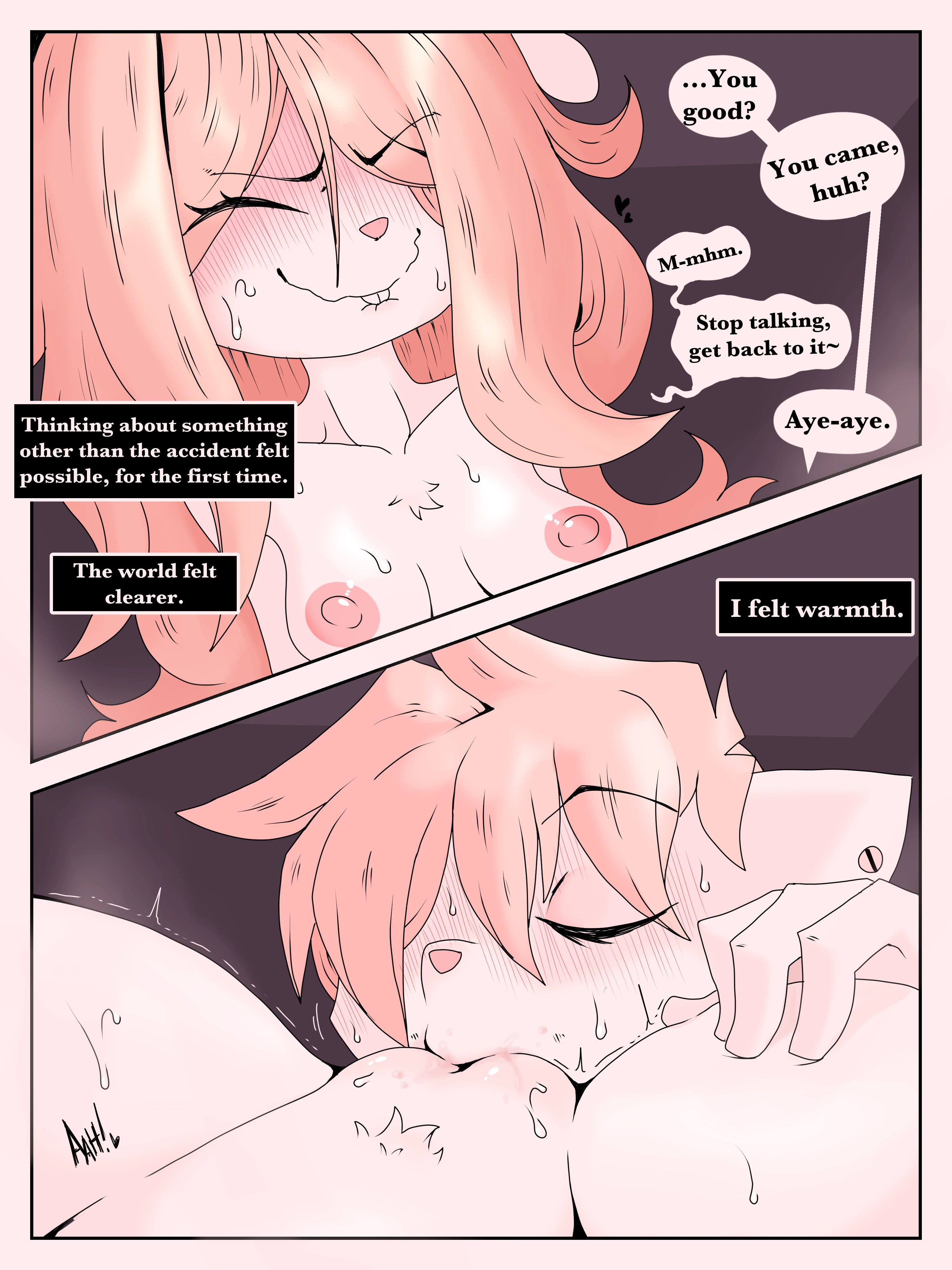 On The Right Track porn comic picture 20