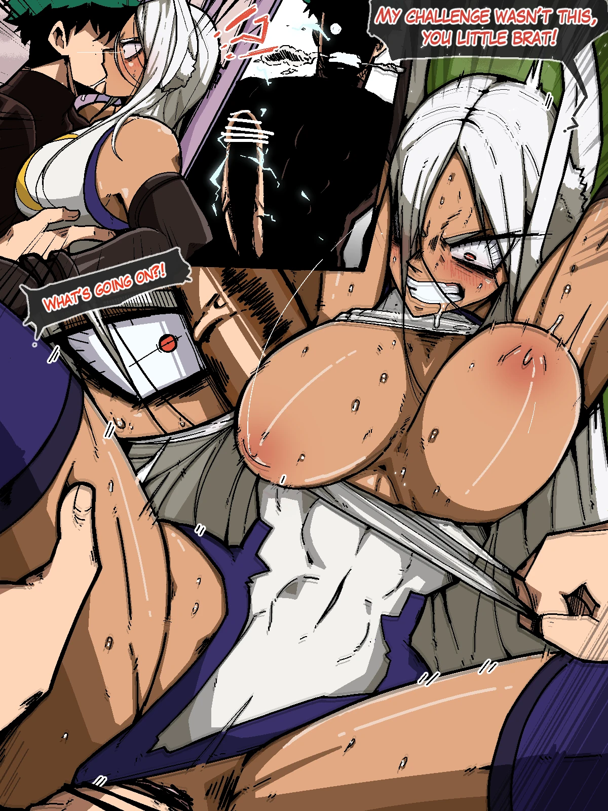 One Hero porn comic picture 2