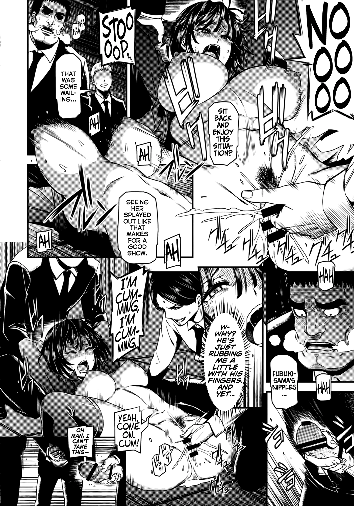 ONE-HURRICANE - Toraware no Fubuki porn comic picture 13