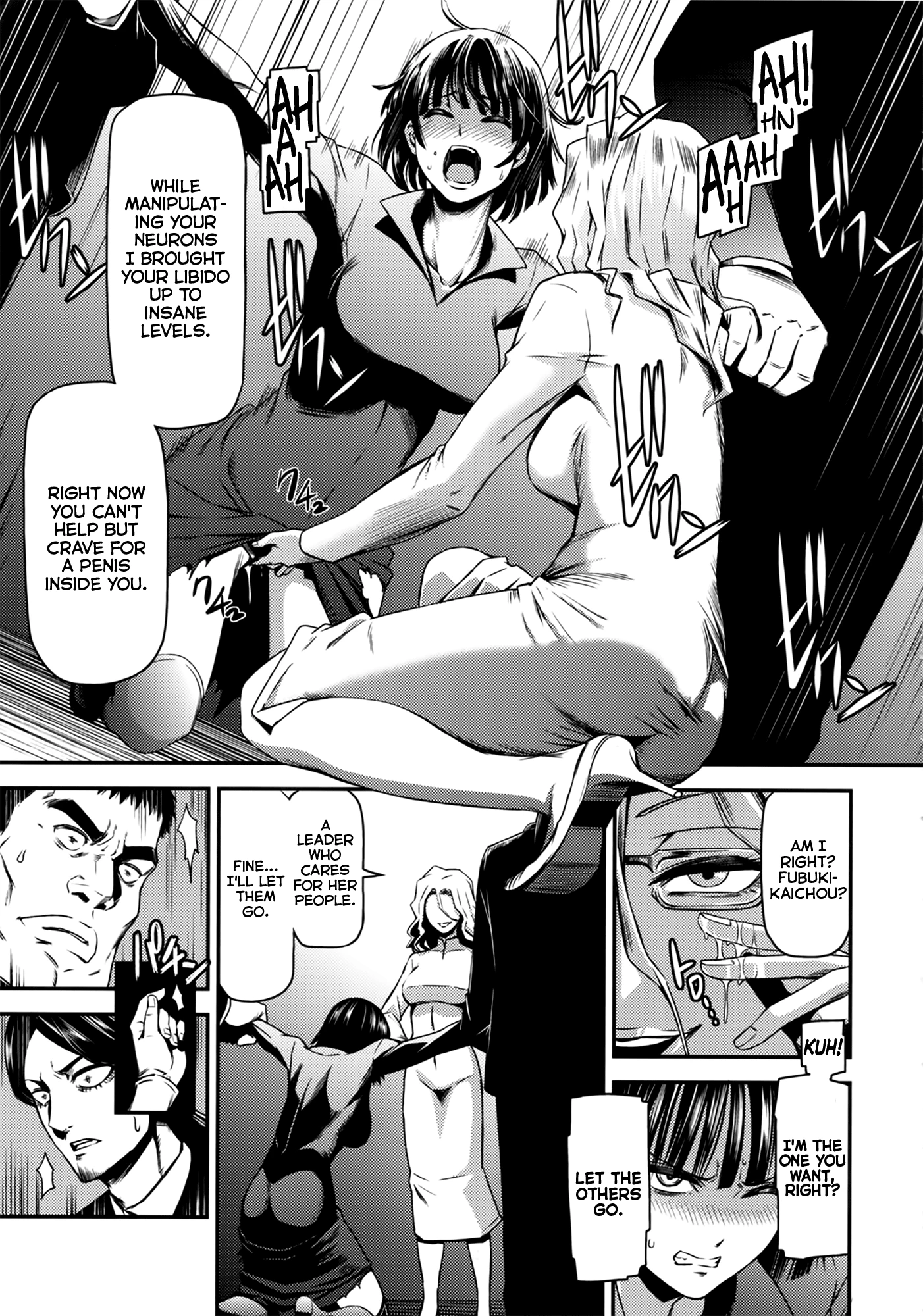 ONE-HURRICANE - Toraware no Fubuki porn comic picture 8