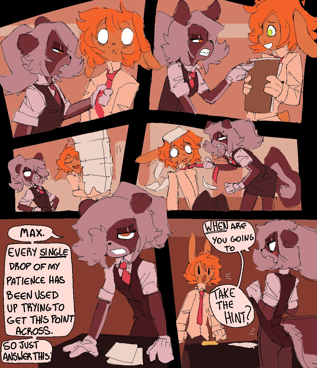 One On One Meeting porn comic picture 1