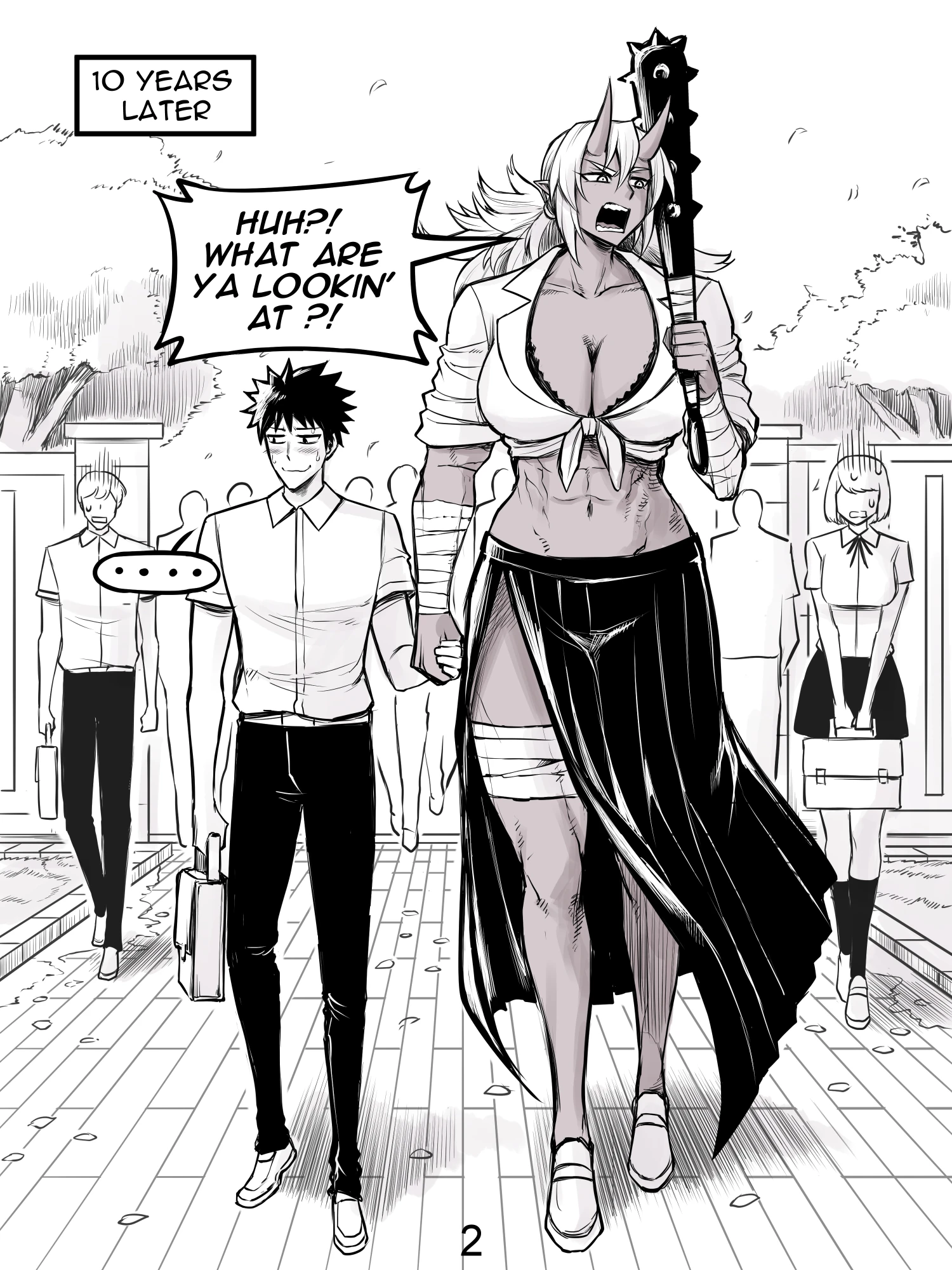 Oni GF 1 porn comic picture 2