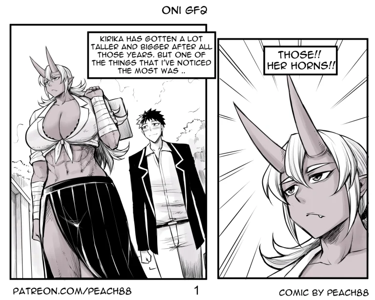 Oni GF 2 porn comic picture 1