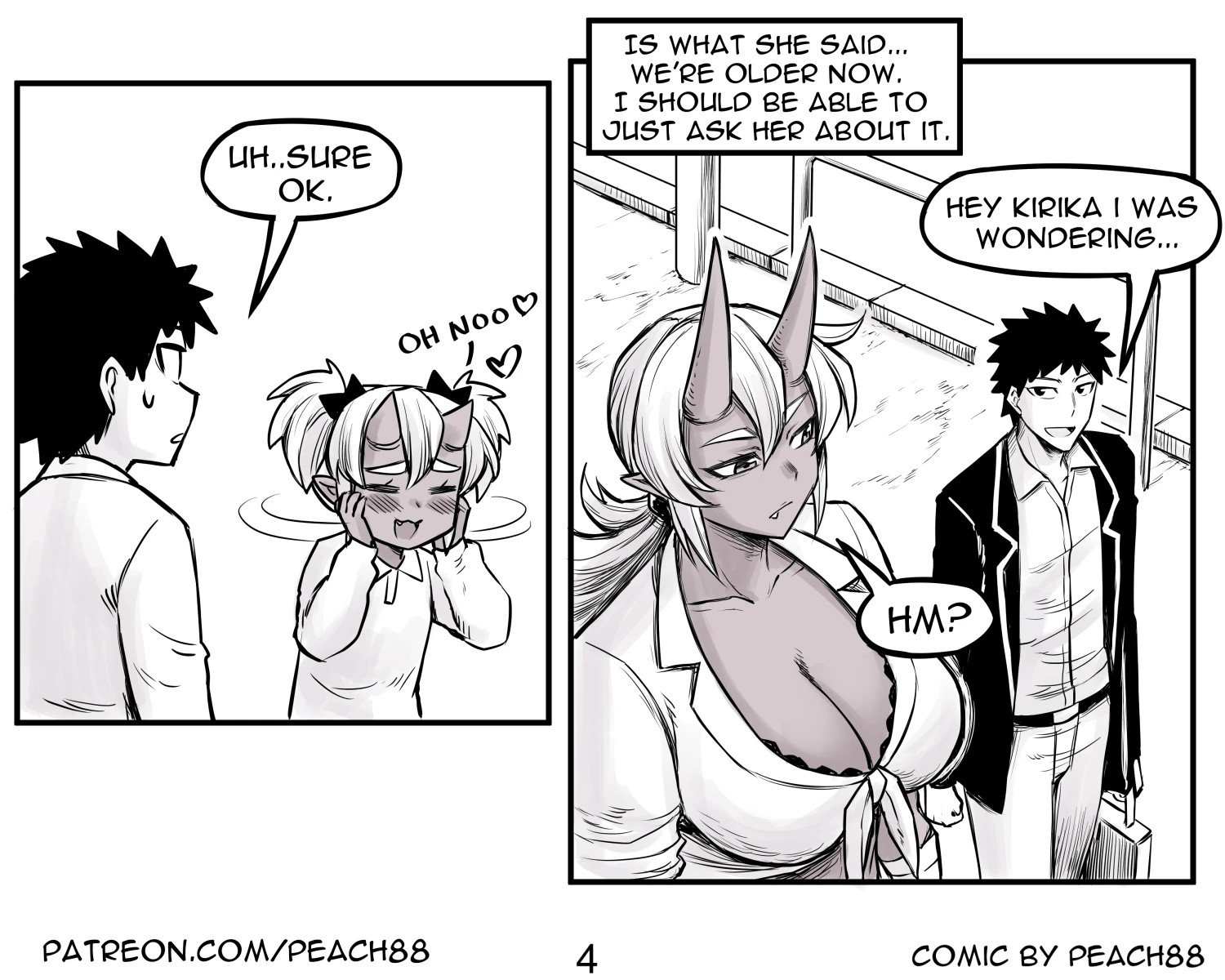 Oni GF 2 porn comic picture 4