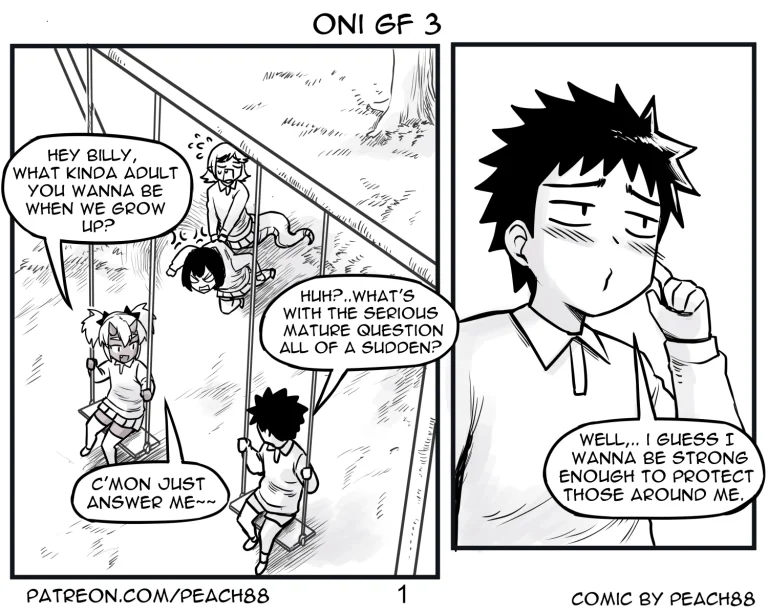 Oni GF 3 porn comic picture 1