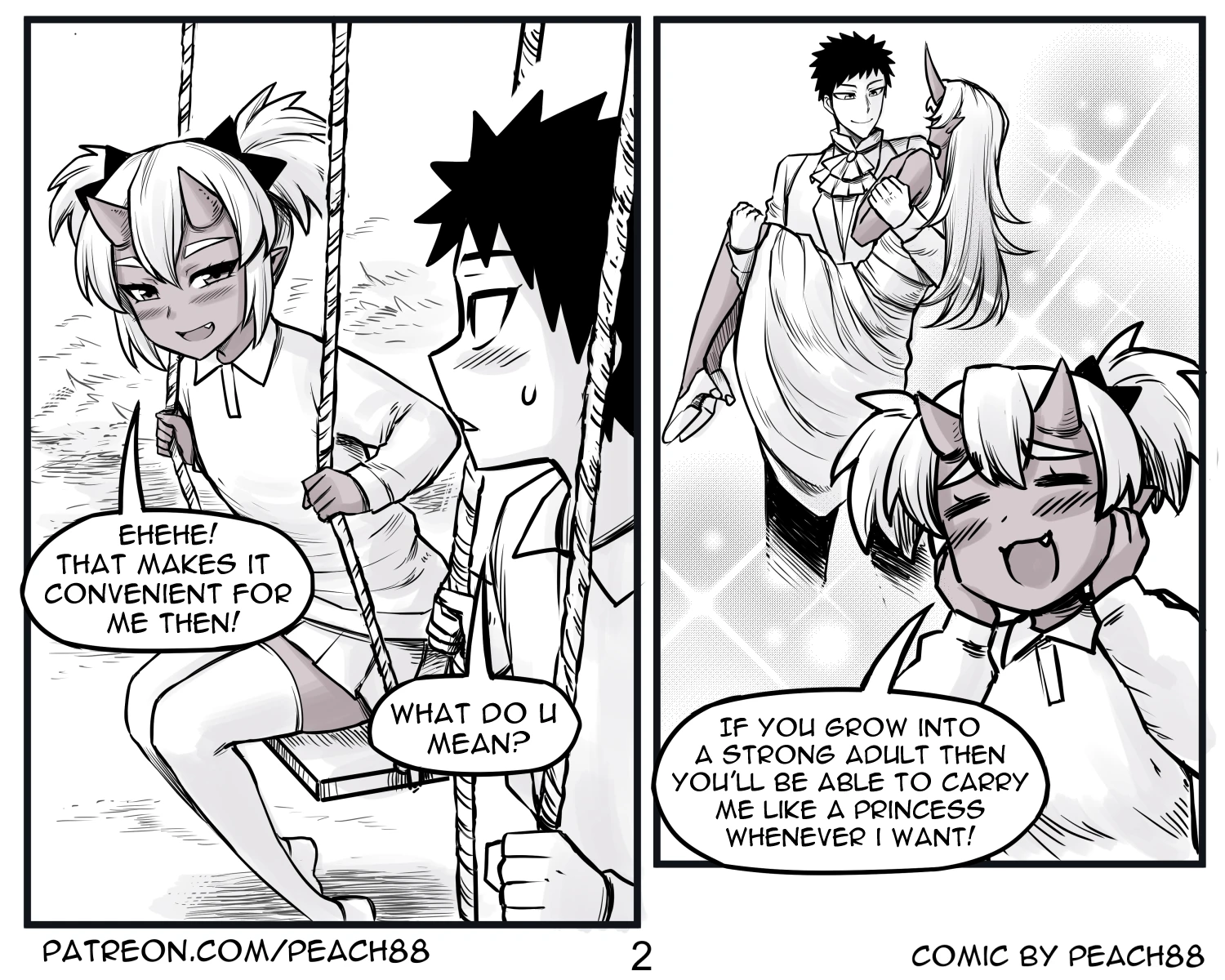 Oni GF 3 porn comic picture 2