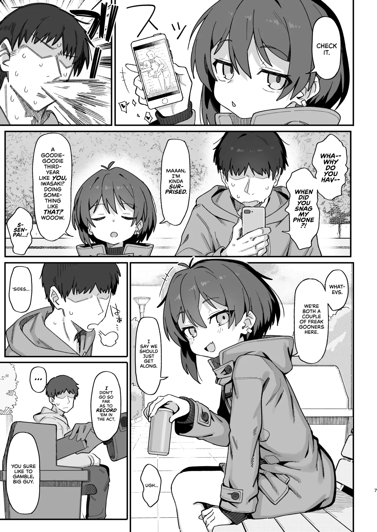 Onozuka-senpai Is A Very Bad Girl porn comic picture 6