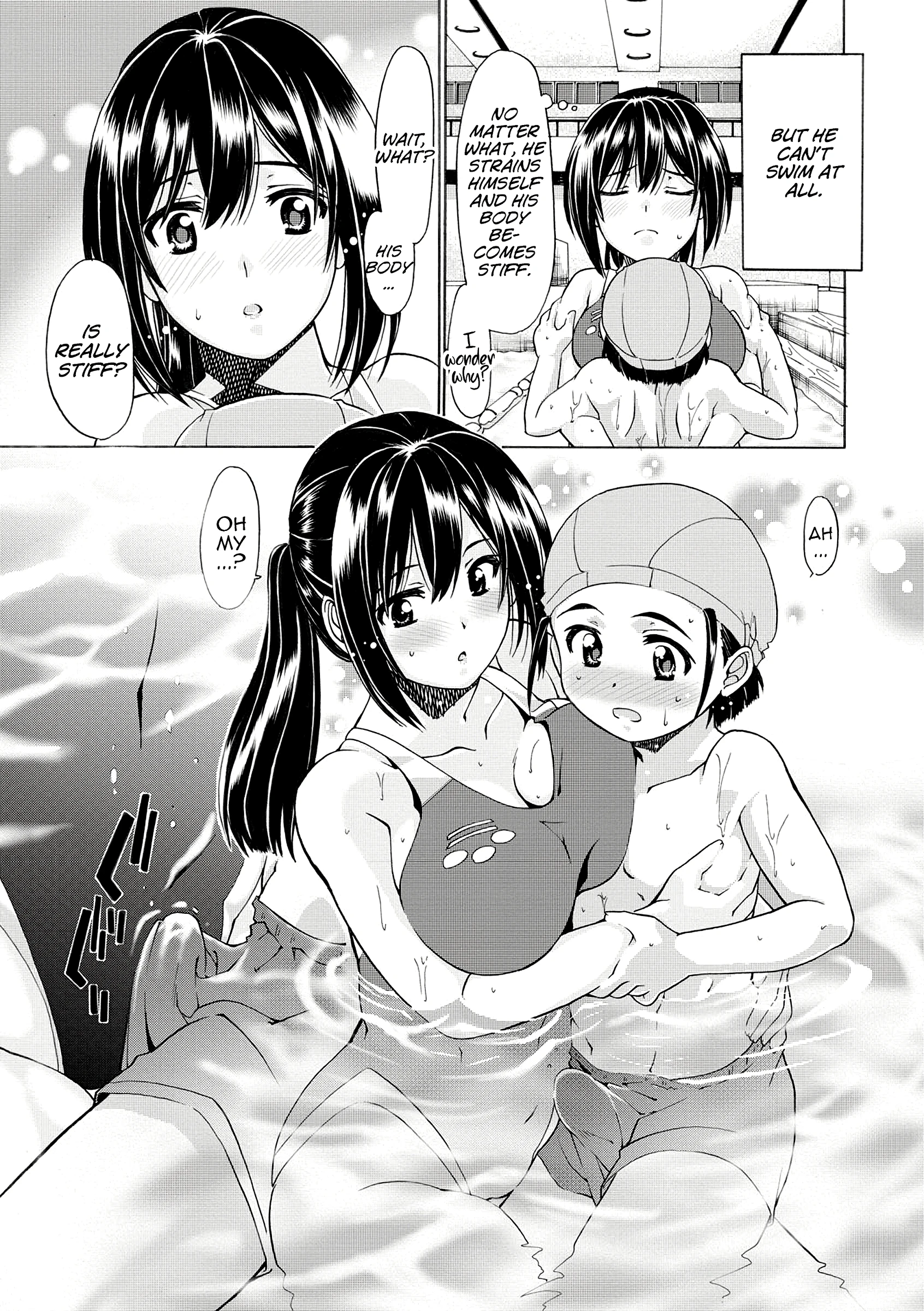 Oppai Suiren porn comic picture 3