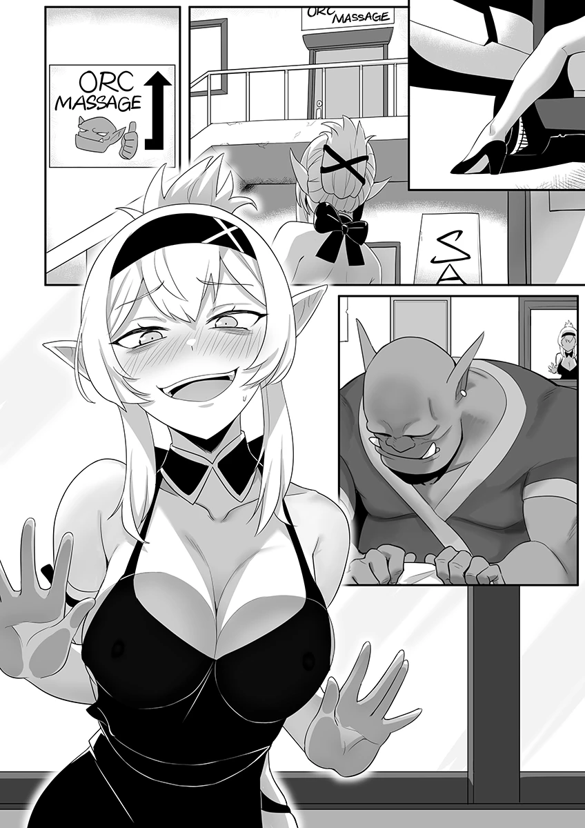 Orc Massage COMPLETE + Bonus porn comic picture 22