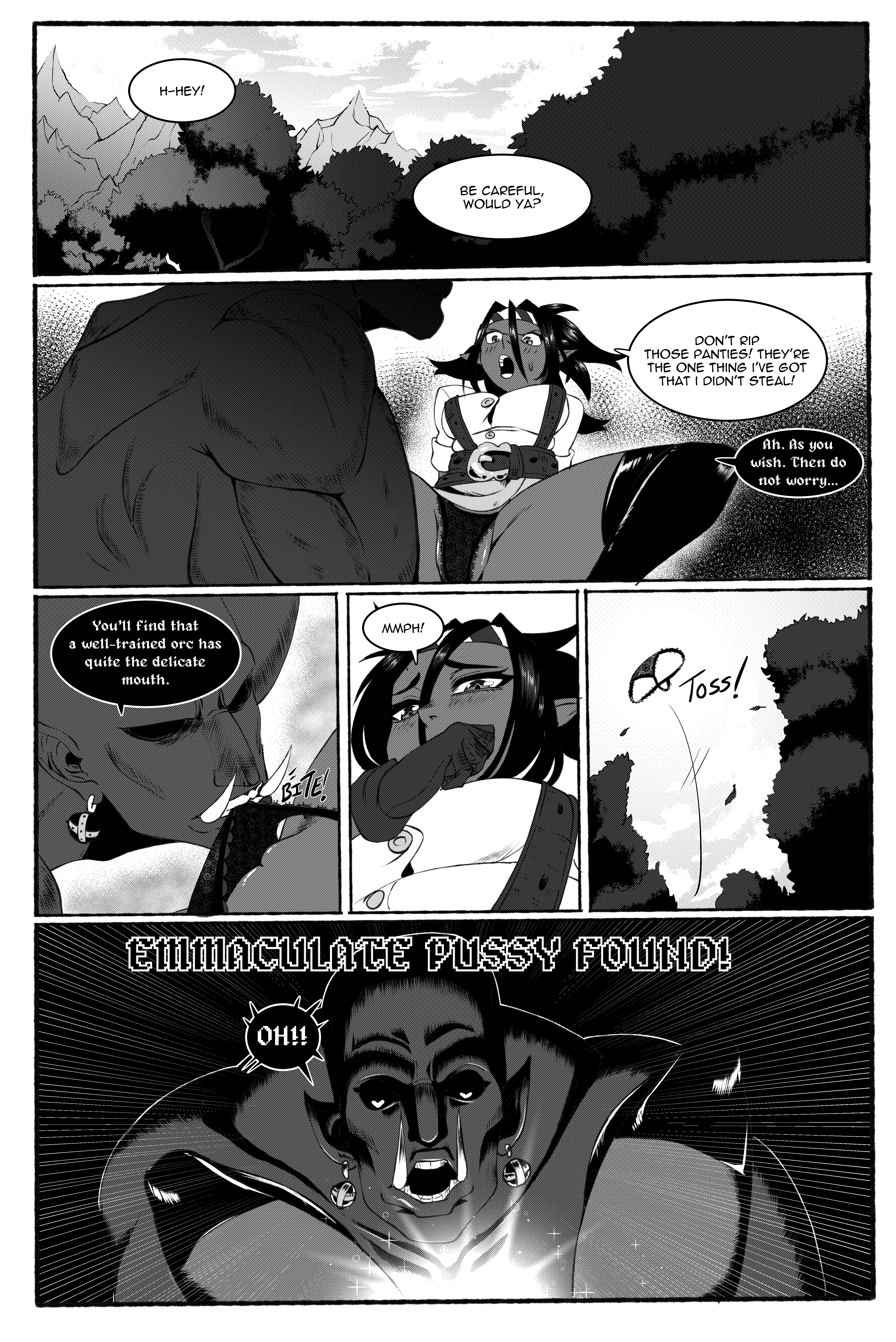 Orc of the Northern Mountain porn comic picture 10