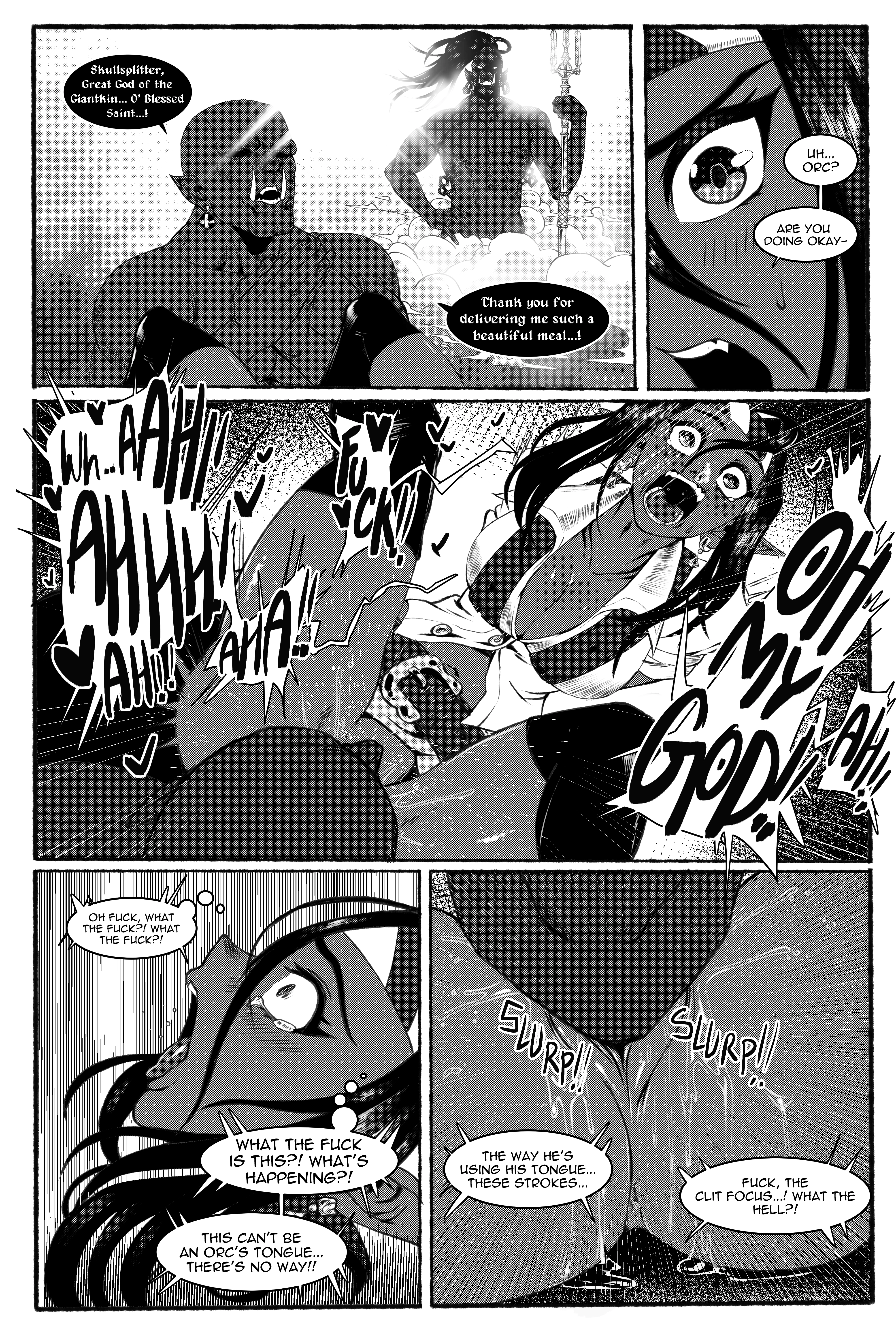 Orc of the Northern Mountain porn comic picture 11