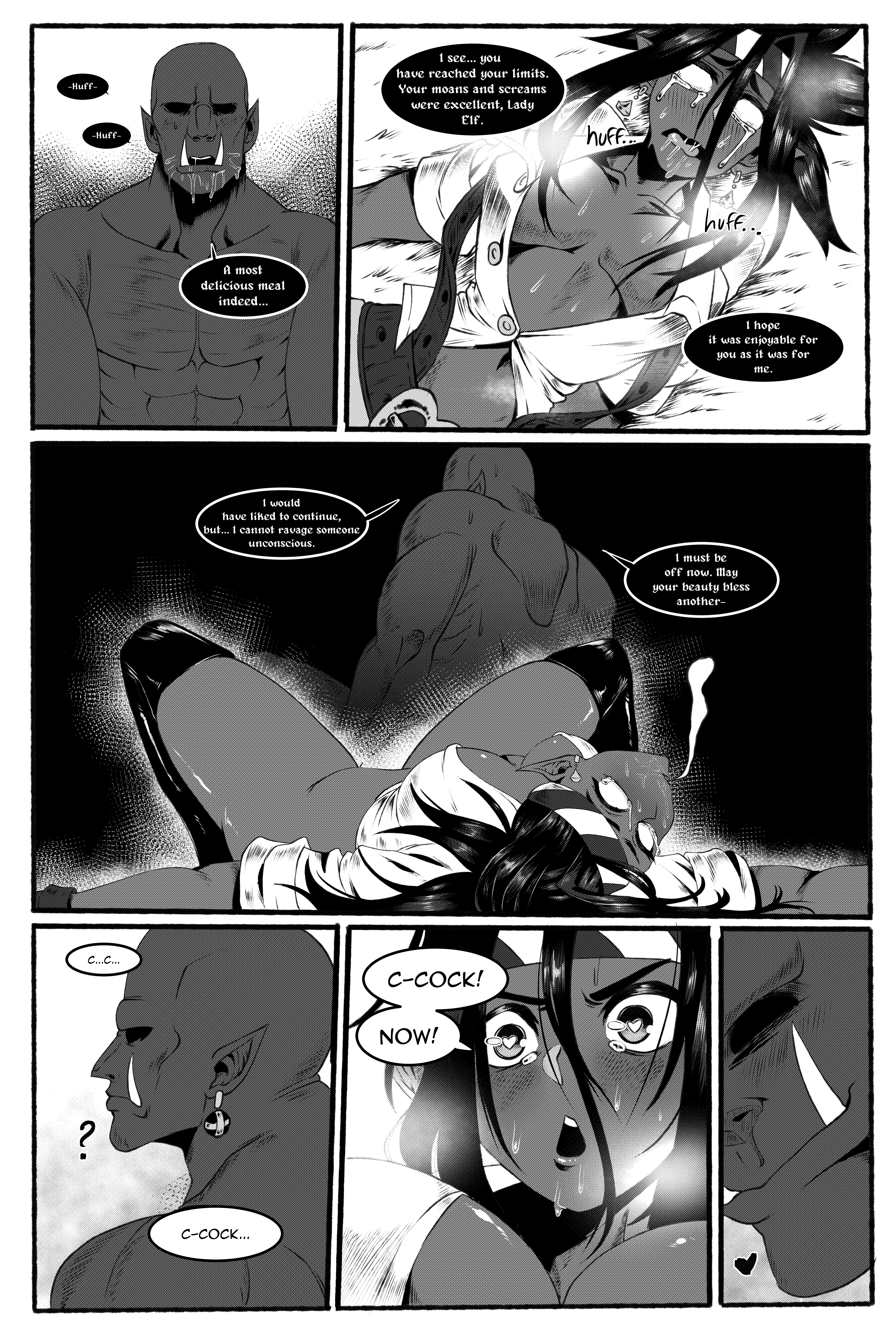 Orc of the Northern Mountain porn comic picture 13
