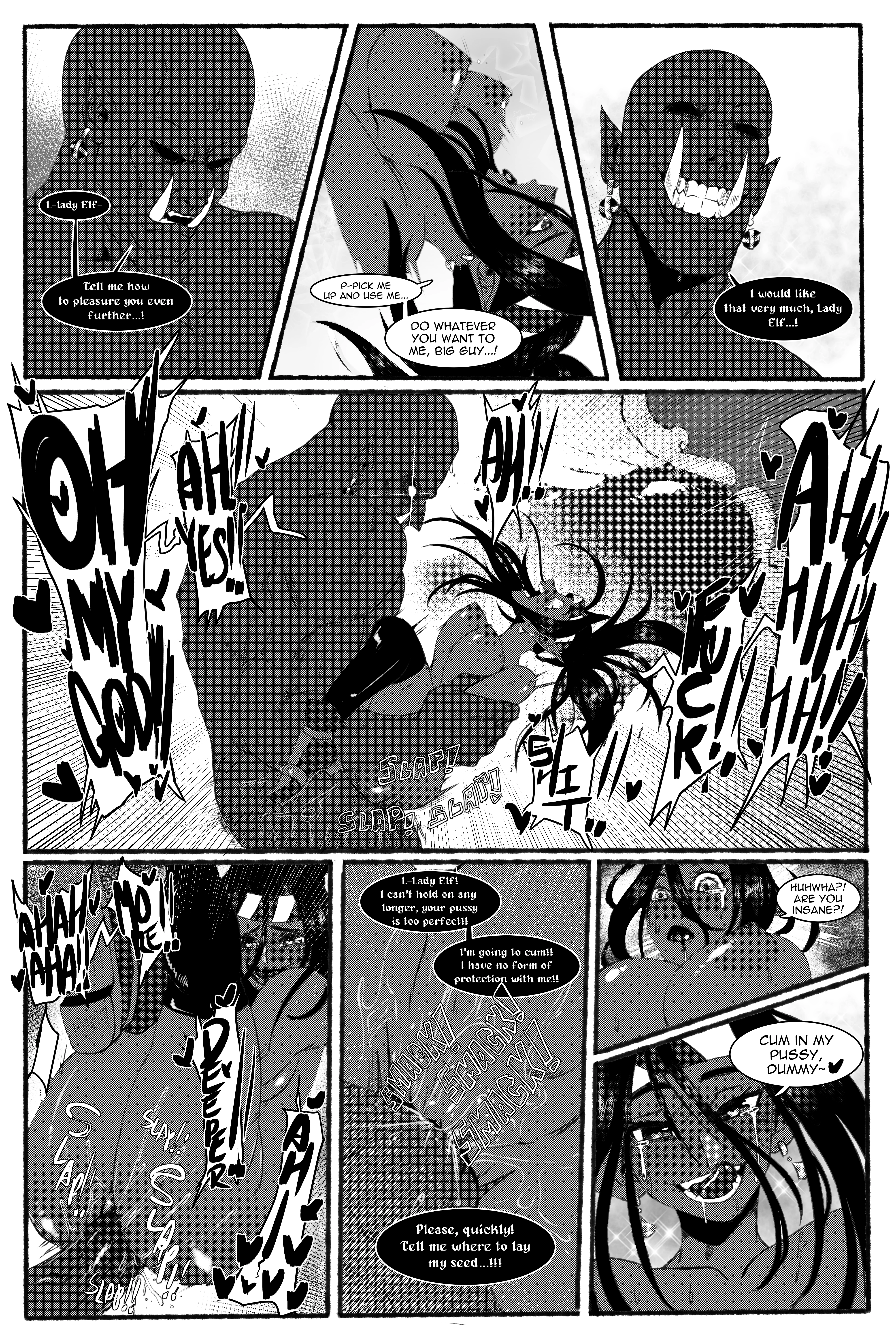 Orc of the Northern Mountain porn comic picture 16