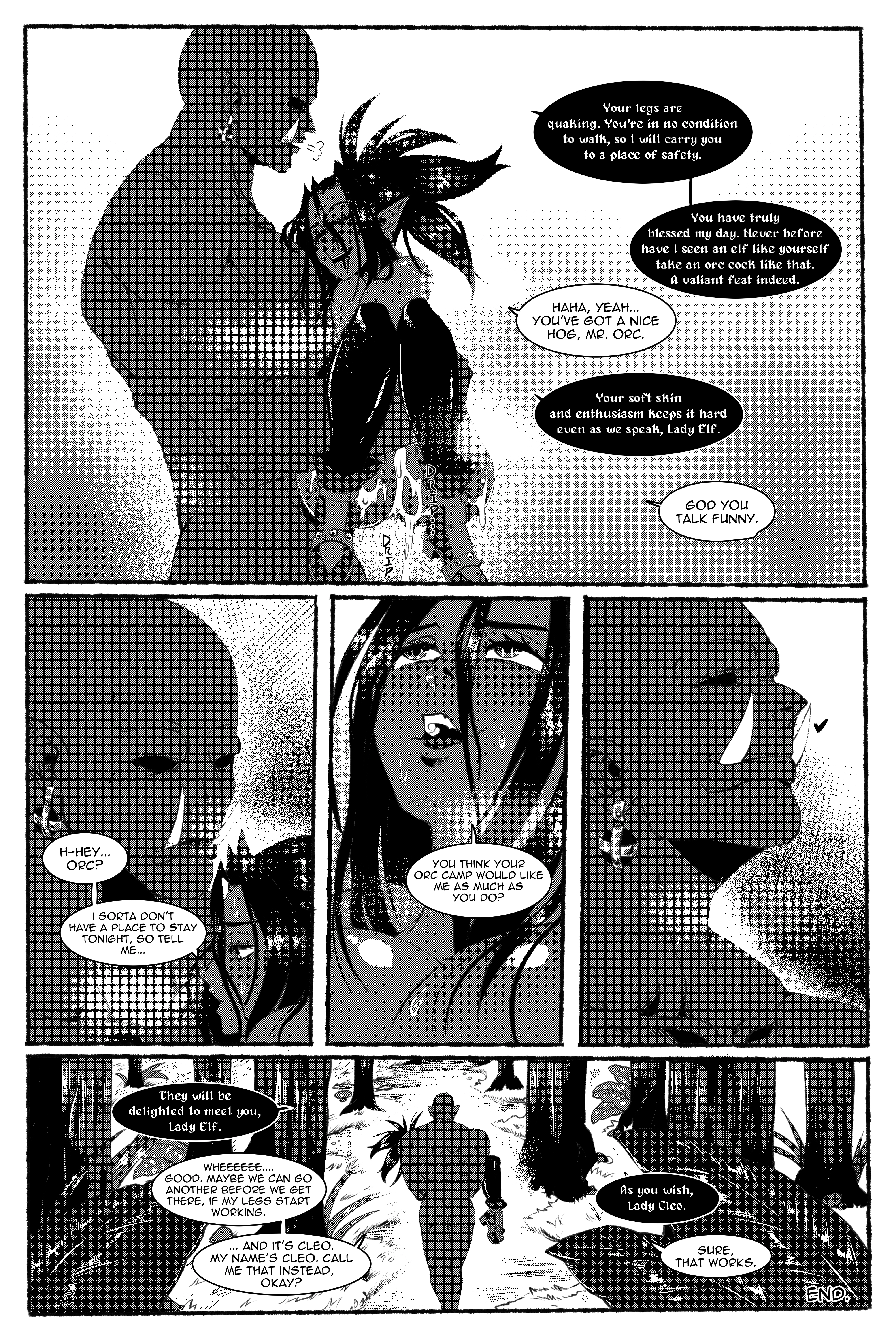 Orc of the Northern Mountain porn comic picture 18