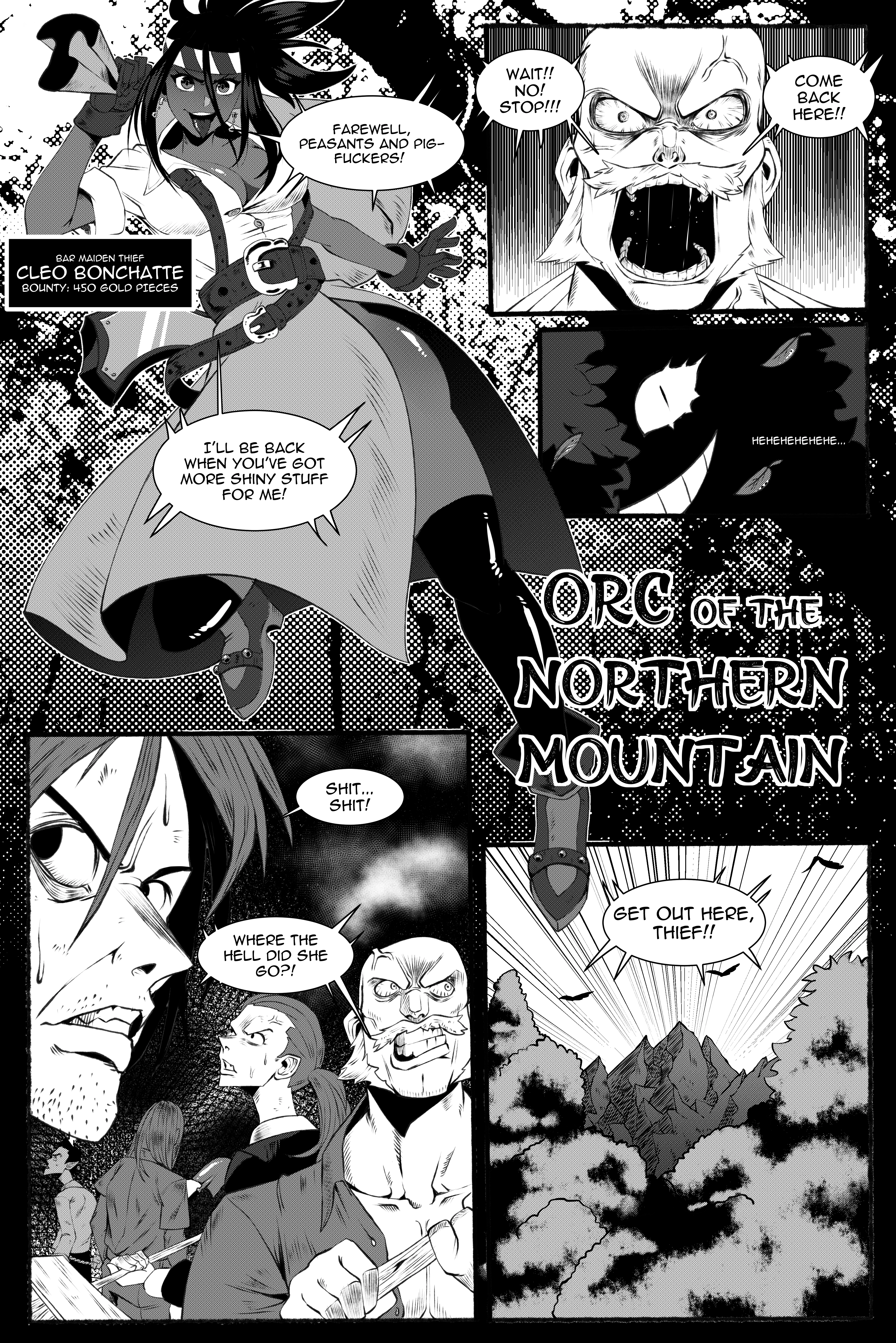 Orc of the Northern Mountain porn comic picture 3