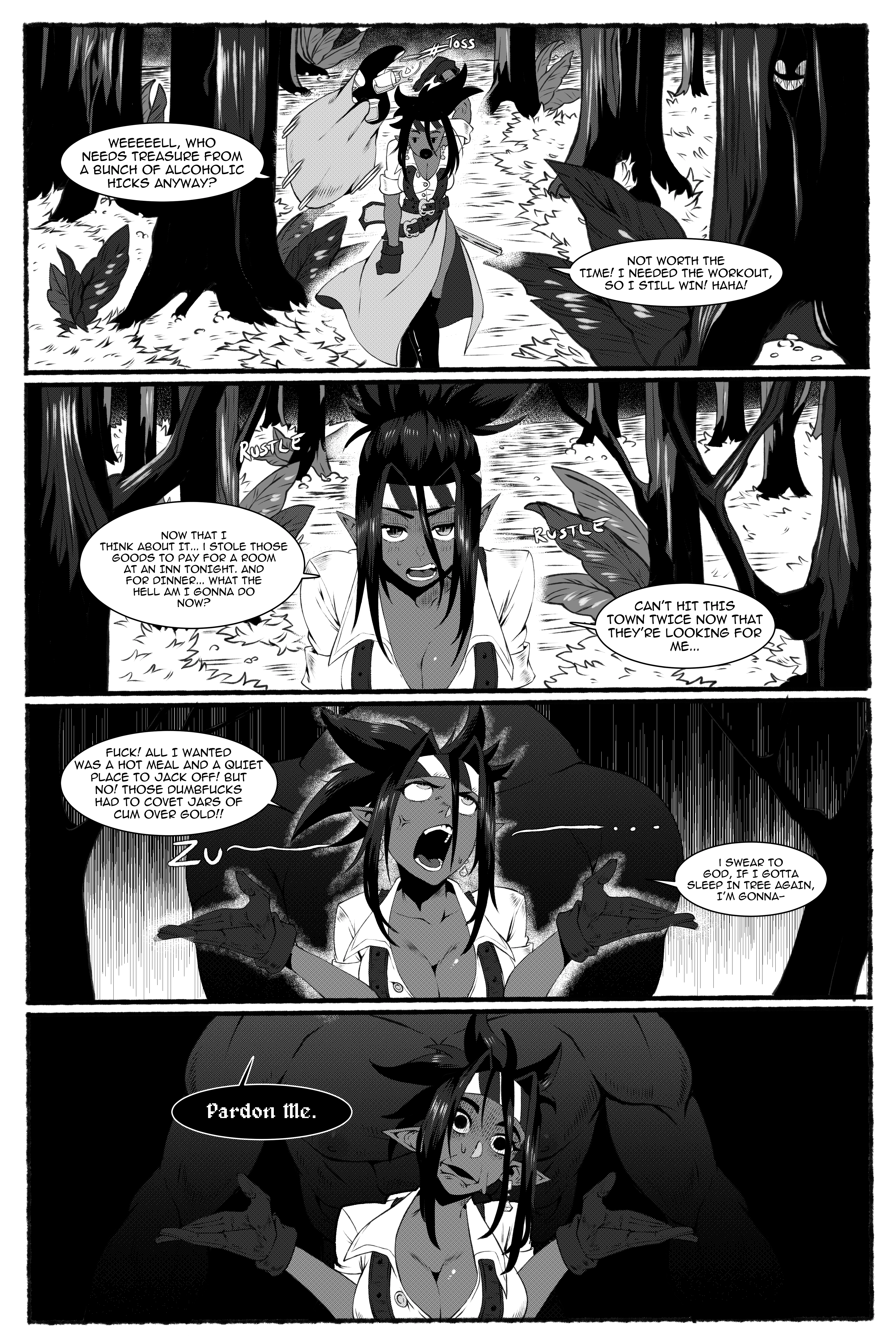 Orc of the Northern Mountain porn comic picture 5