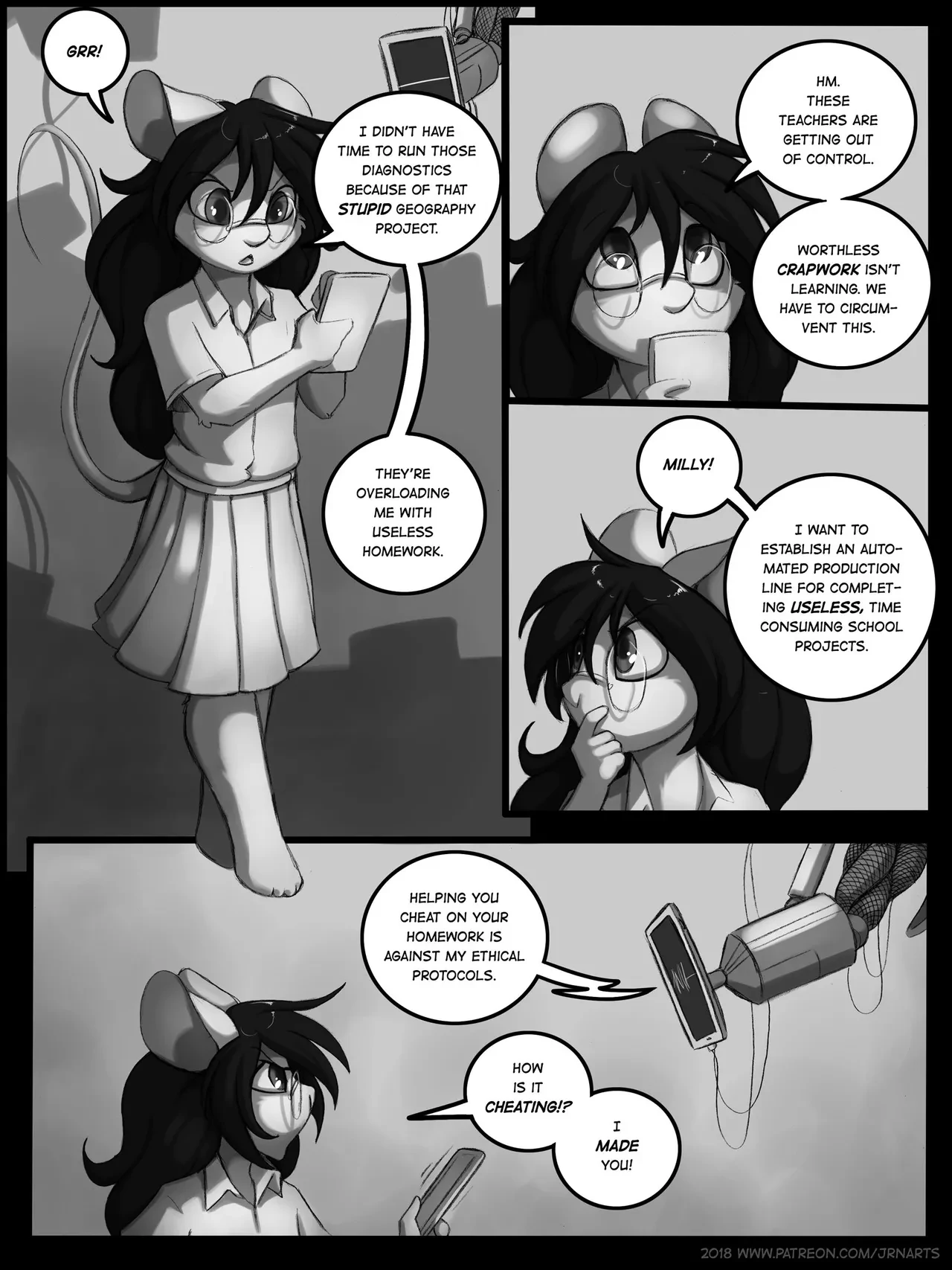 Original Life +5 porn comic picture 6