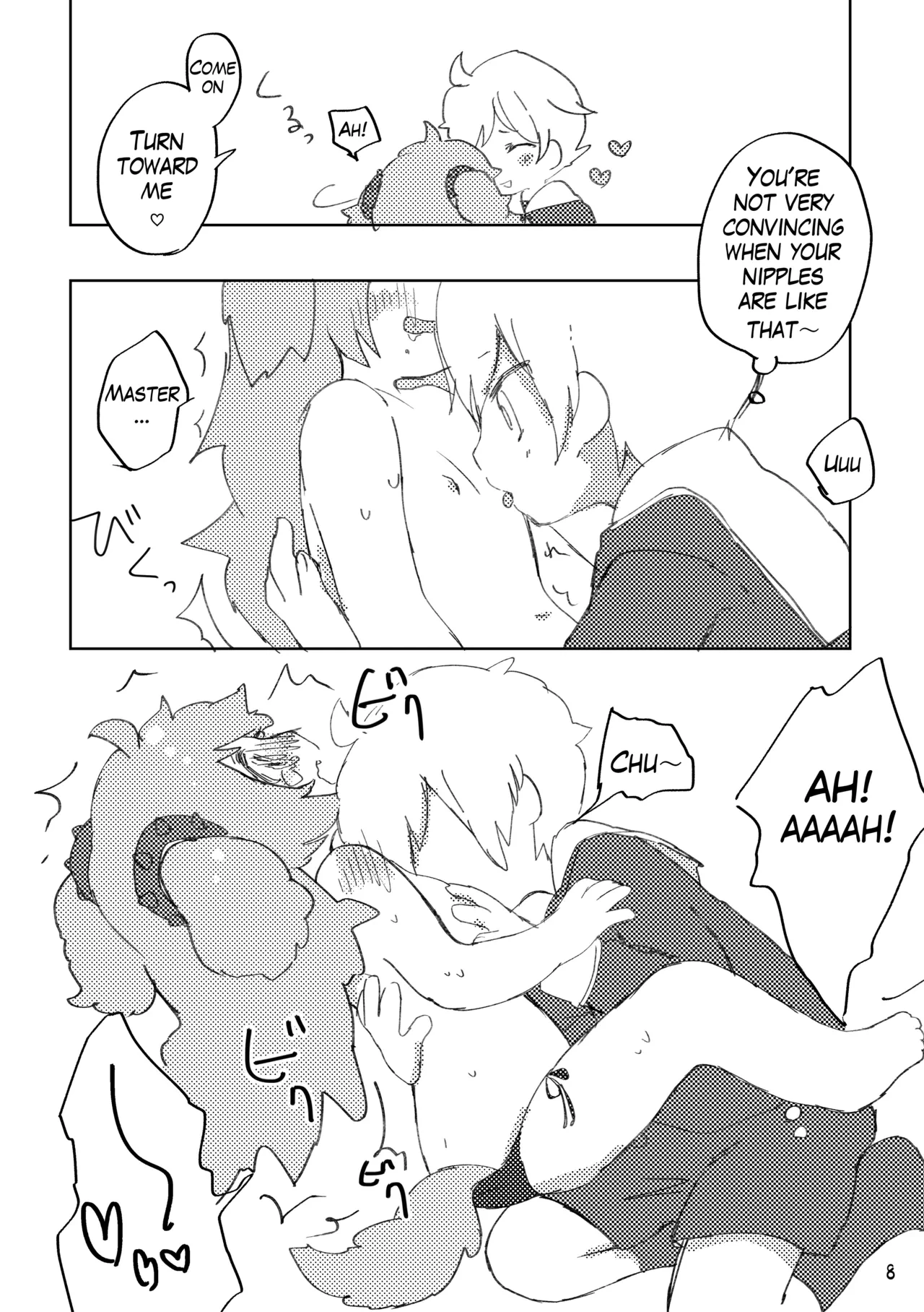 Oshioki Wanko porn comic picture 9
