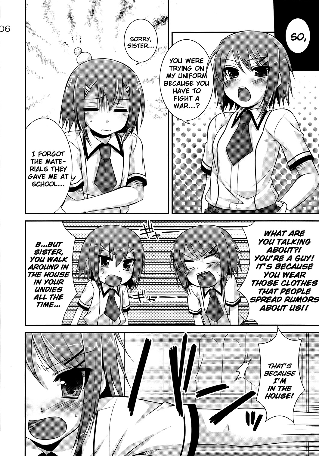 Osumesu Twins porn comic picture 3