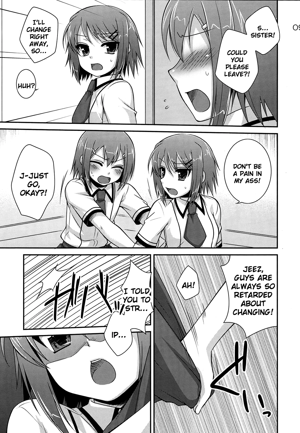 Osumesu Twins porn comic picture 6