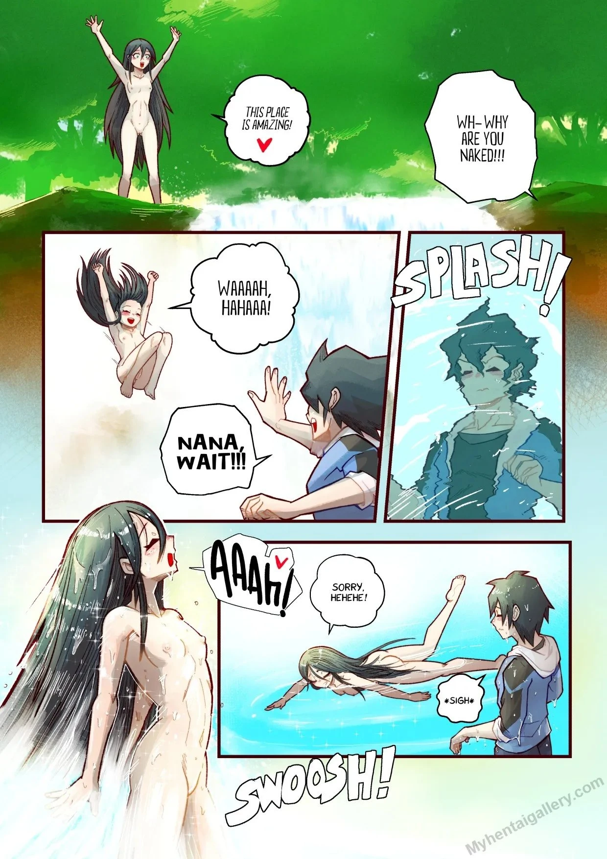 Our Paradise porn comic picture 12