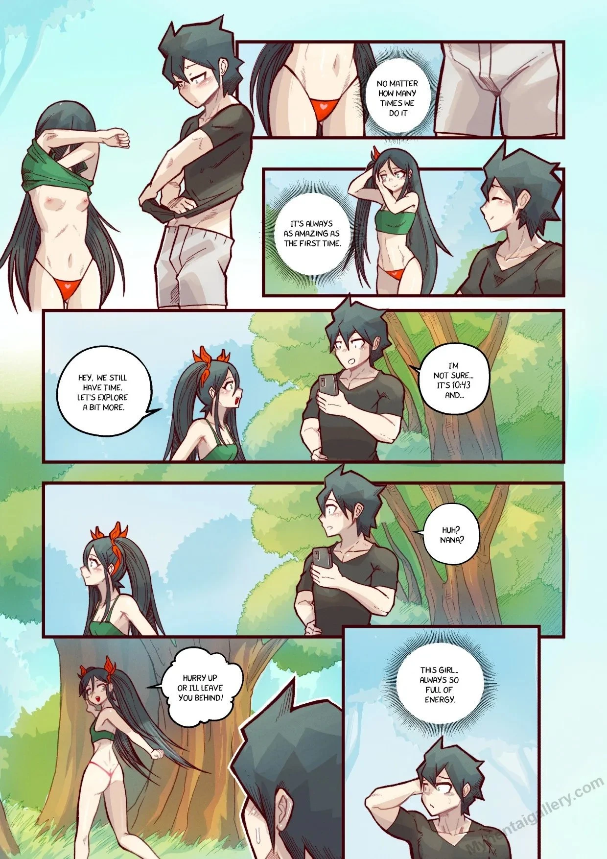Our Paradise porn comic picture 19