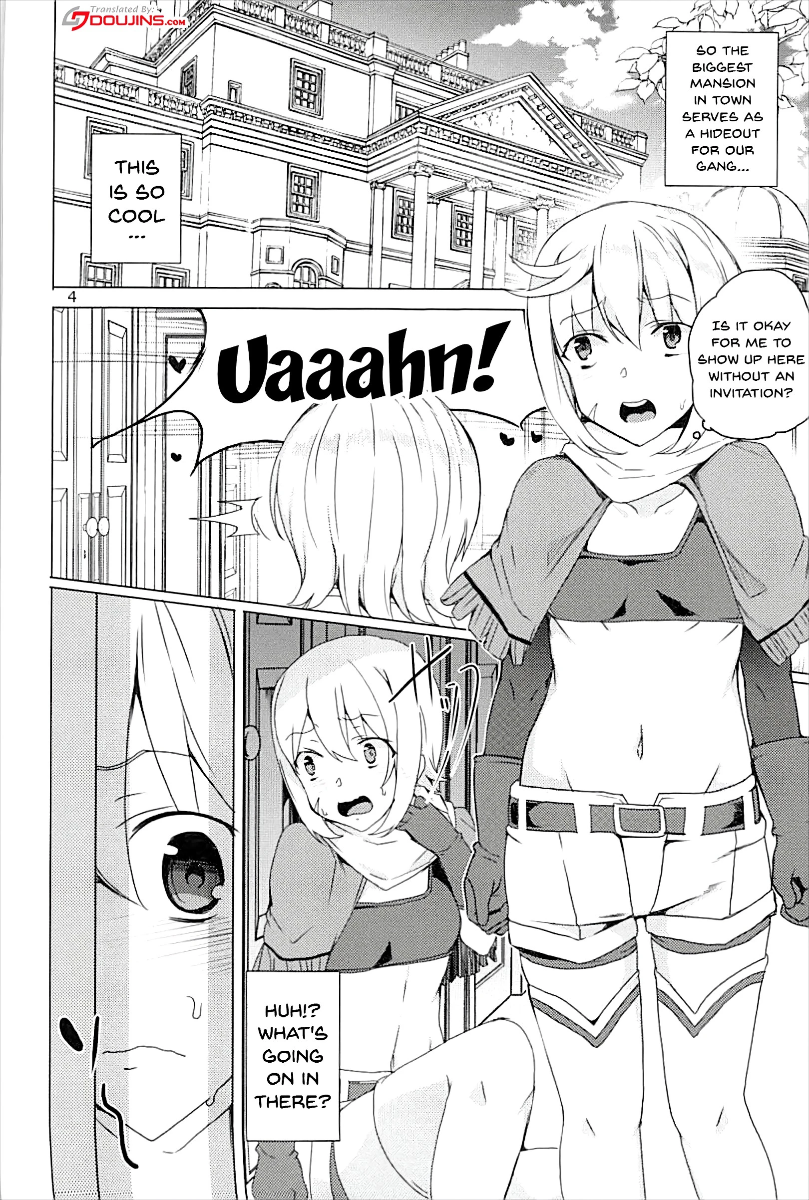 Over There! Megumin's Thief Group porn comic picture 2