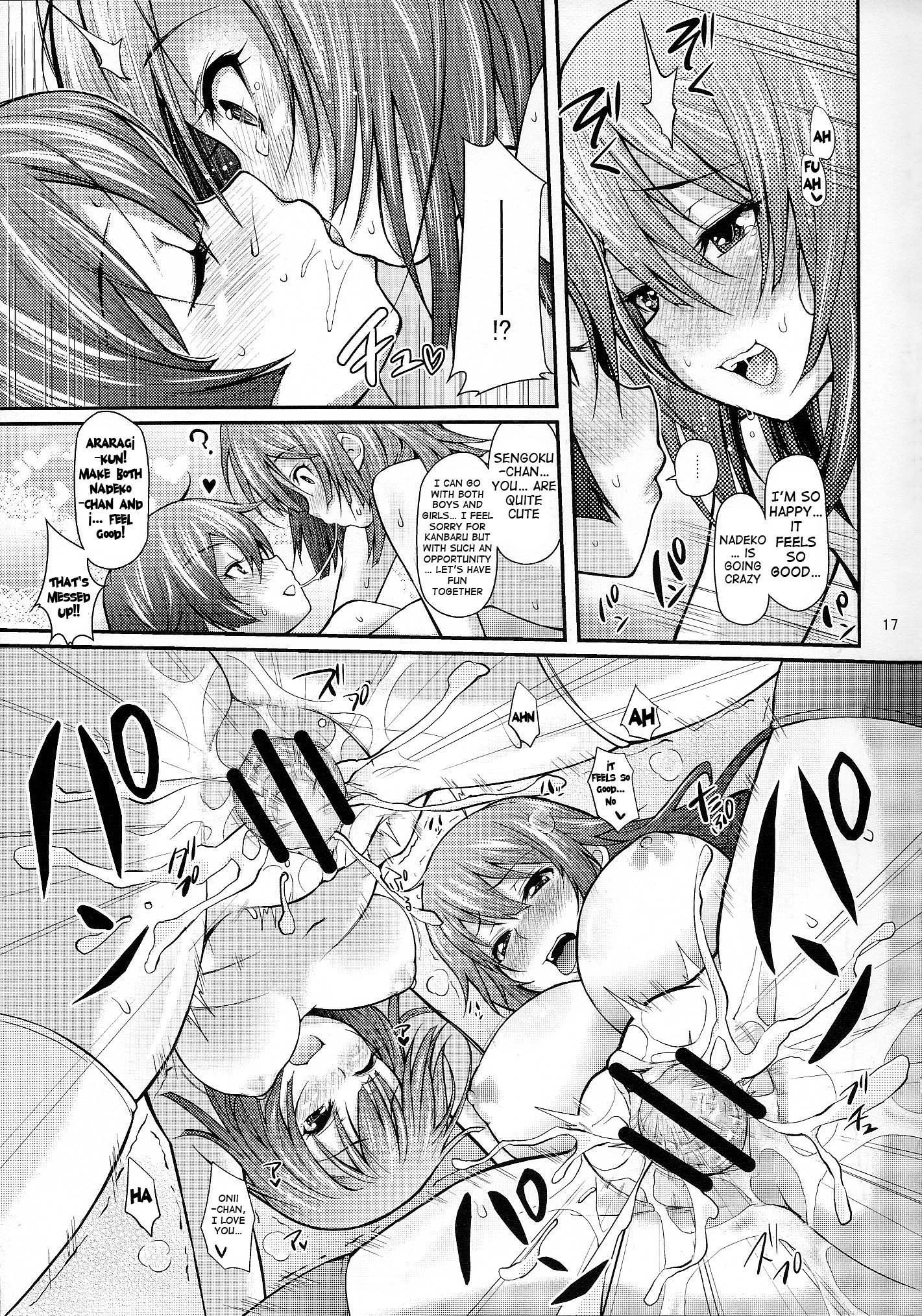 Pachimonogatari Part 5- Koyomi Party porn comic picture 16