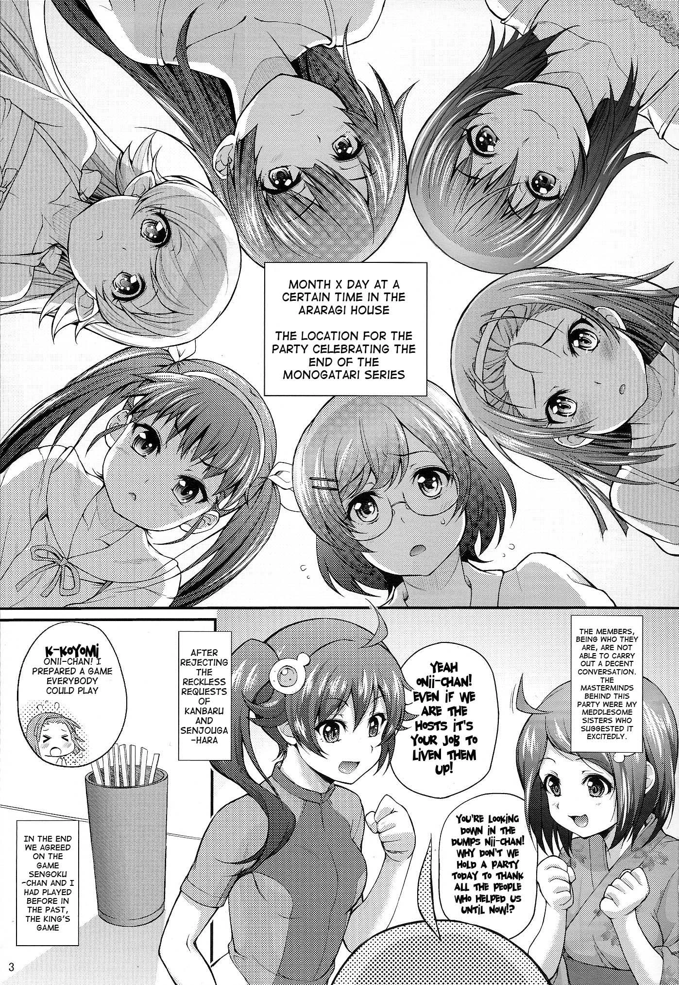 Pachimonogatari Part 5- Koyomi Party porn comic picture 2