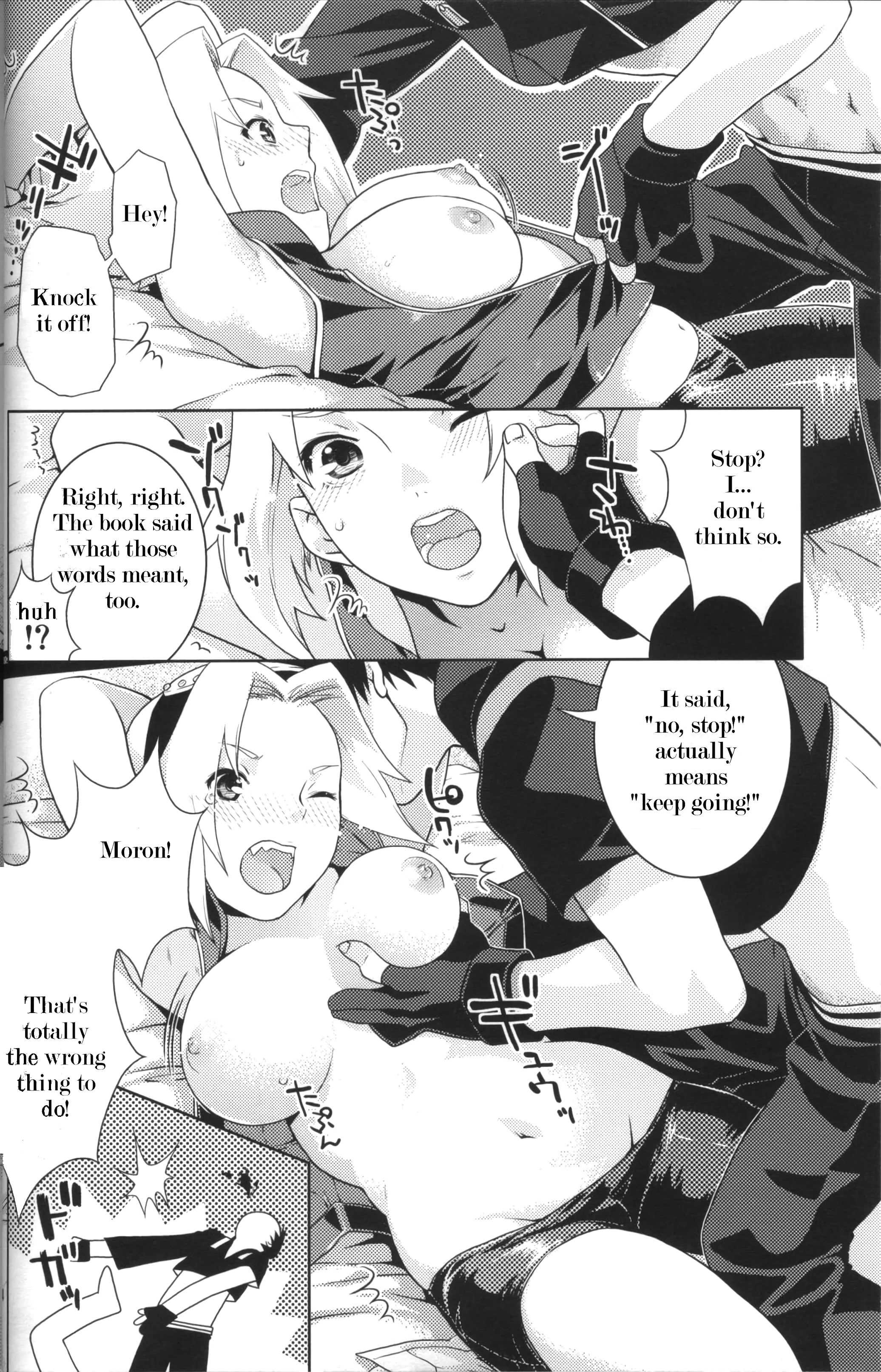 Painting Sakura porn comic picture 3