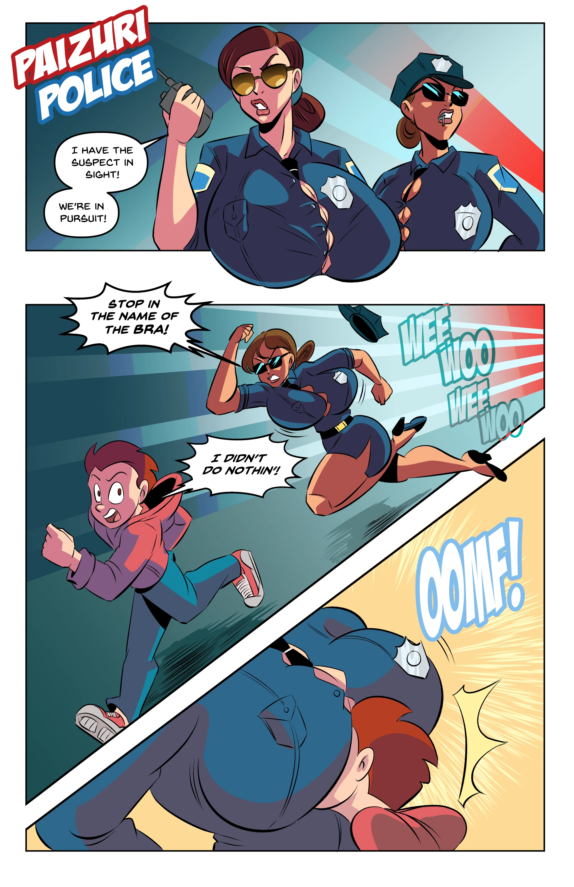 Paizuri Police porn comic picture 1