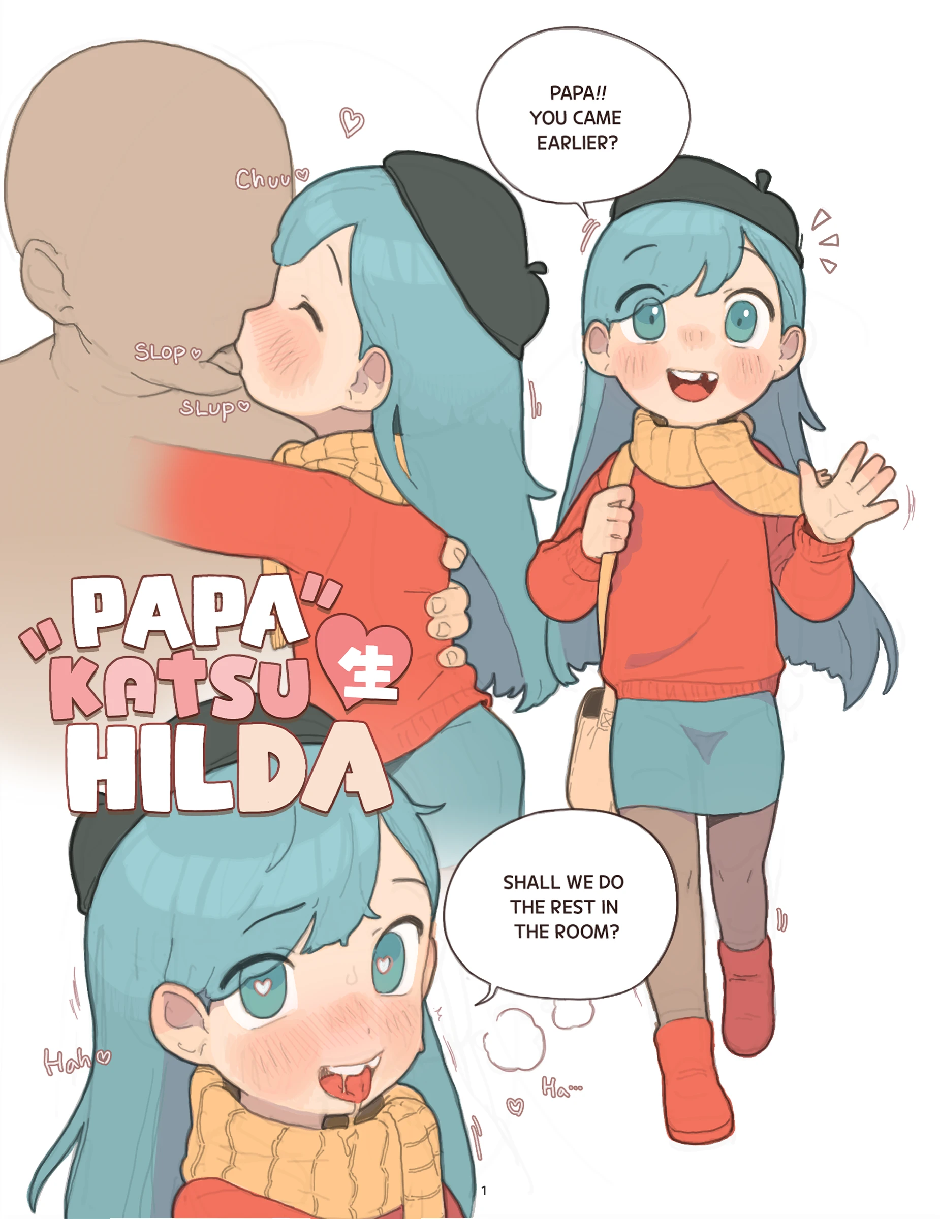 Papakatsu Sei Hilda porn comic picture 3