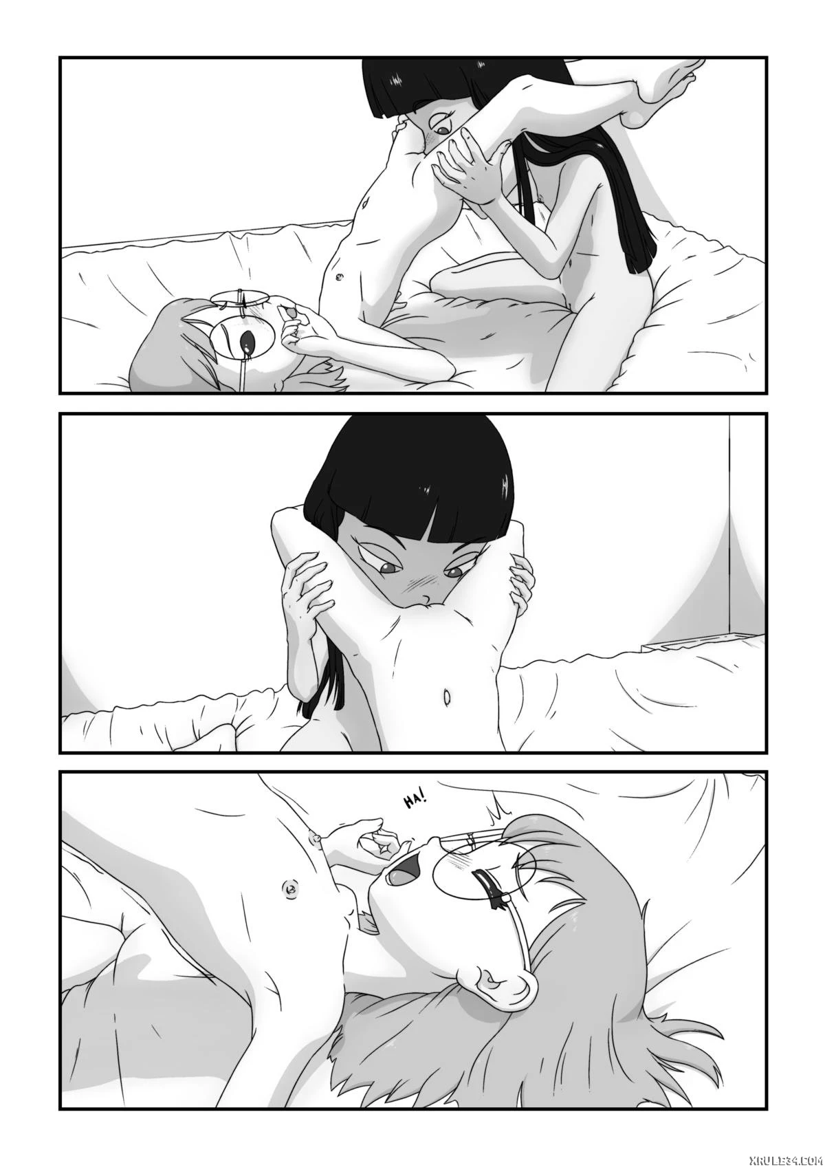 Part-time at the beach porn comic picture 9