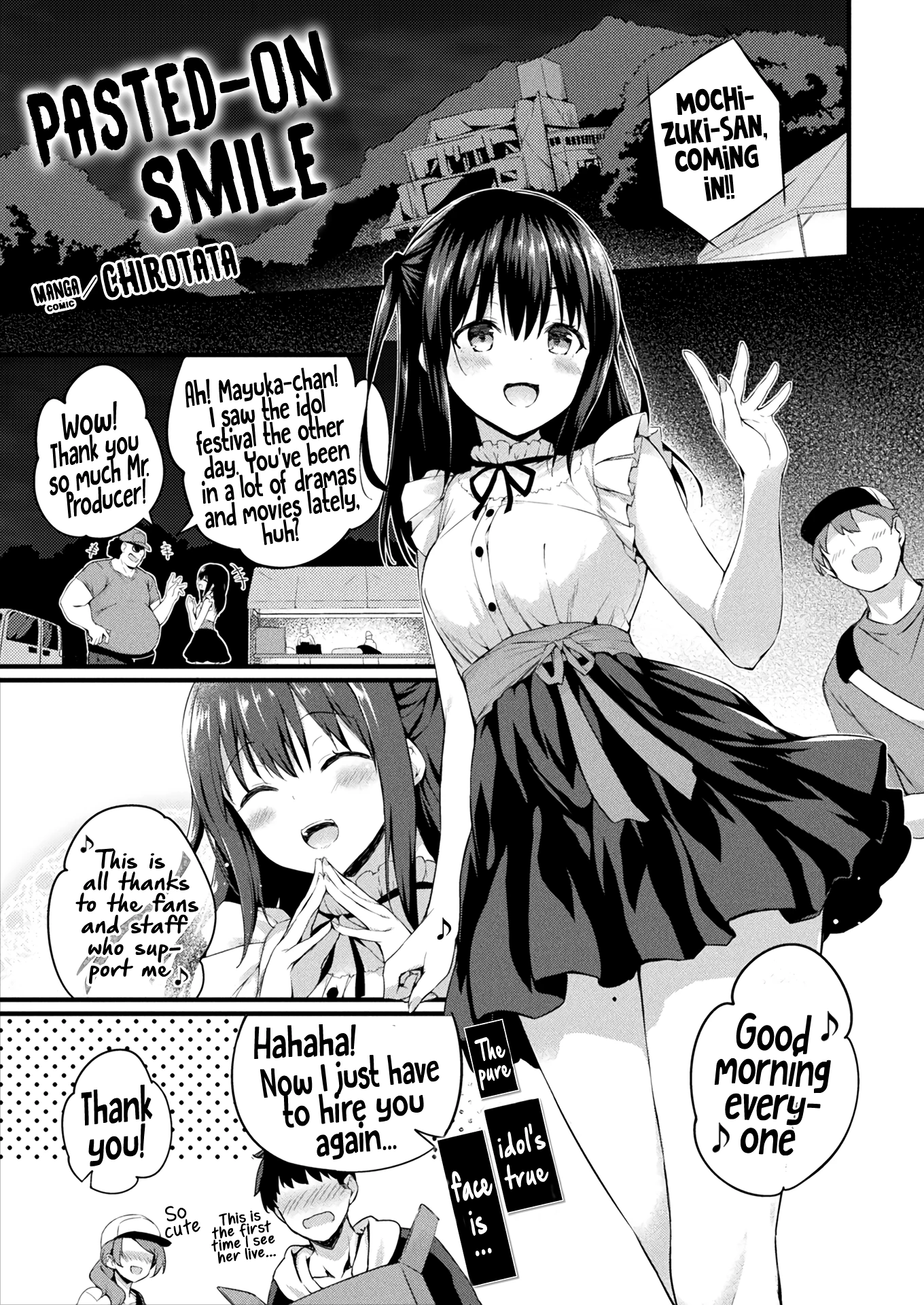 Pasted-On Smile porn comic picture 1