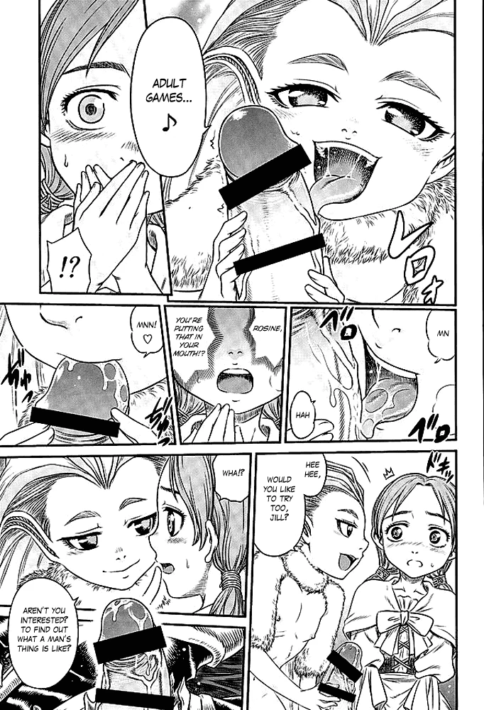 Patapata Rosine!! porn comic picture 10