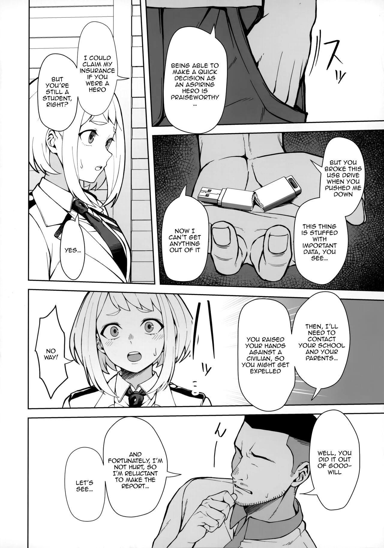 Pathetic Heroism + Day 2 porn comic picture 3