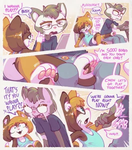 Pawpad Temptation porn comic picture 1