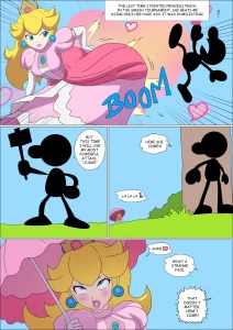 Peach Smash porn comic picture 1