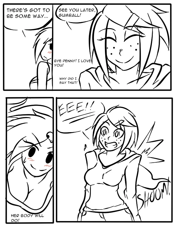 Penny Possessed porn comic picture 1