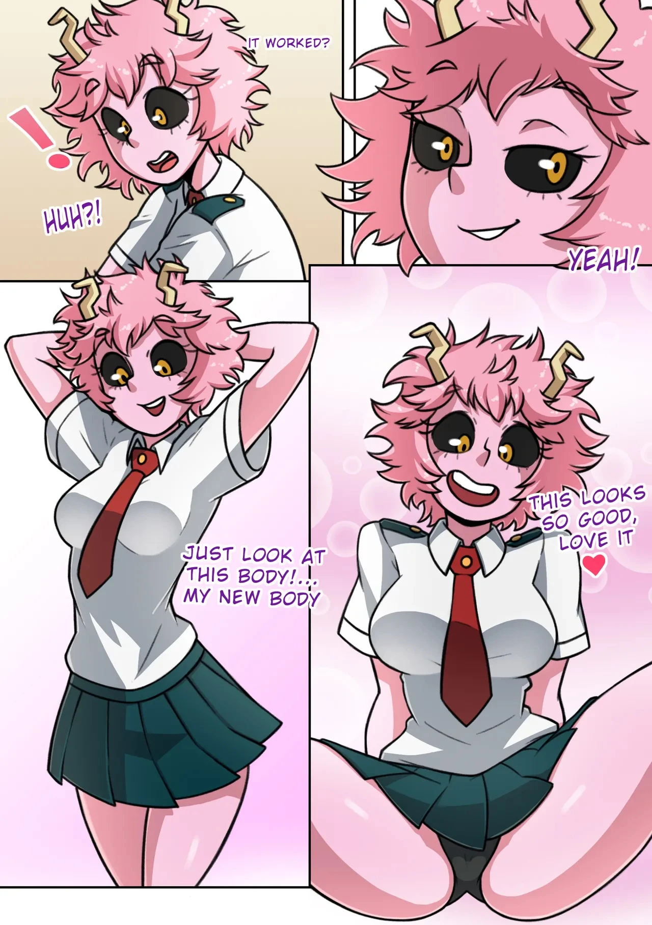 Pink! porn comic picture 2