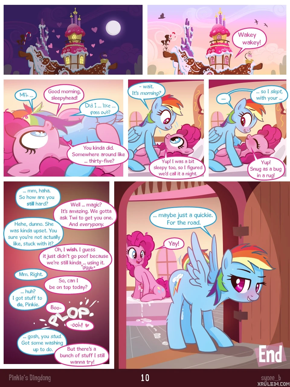 Pinkie's Schwanz porn comic picture 10
