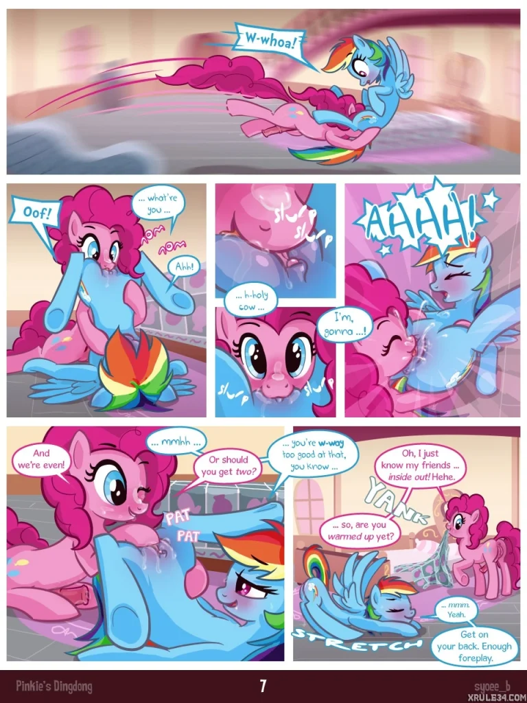 Pinkie's Schwanz porn comic picture 7
