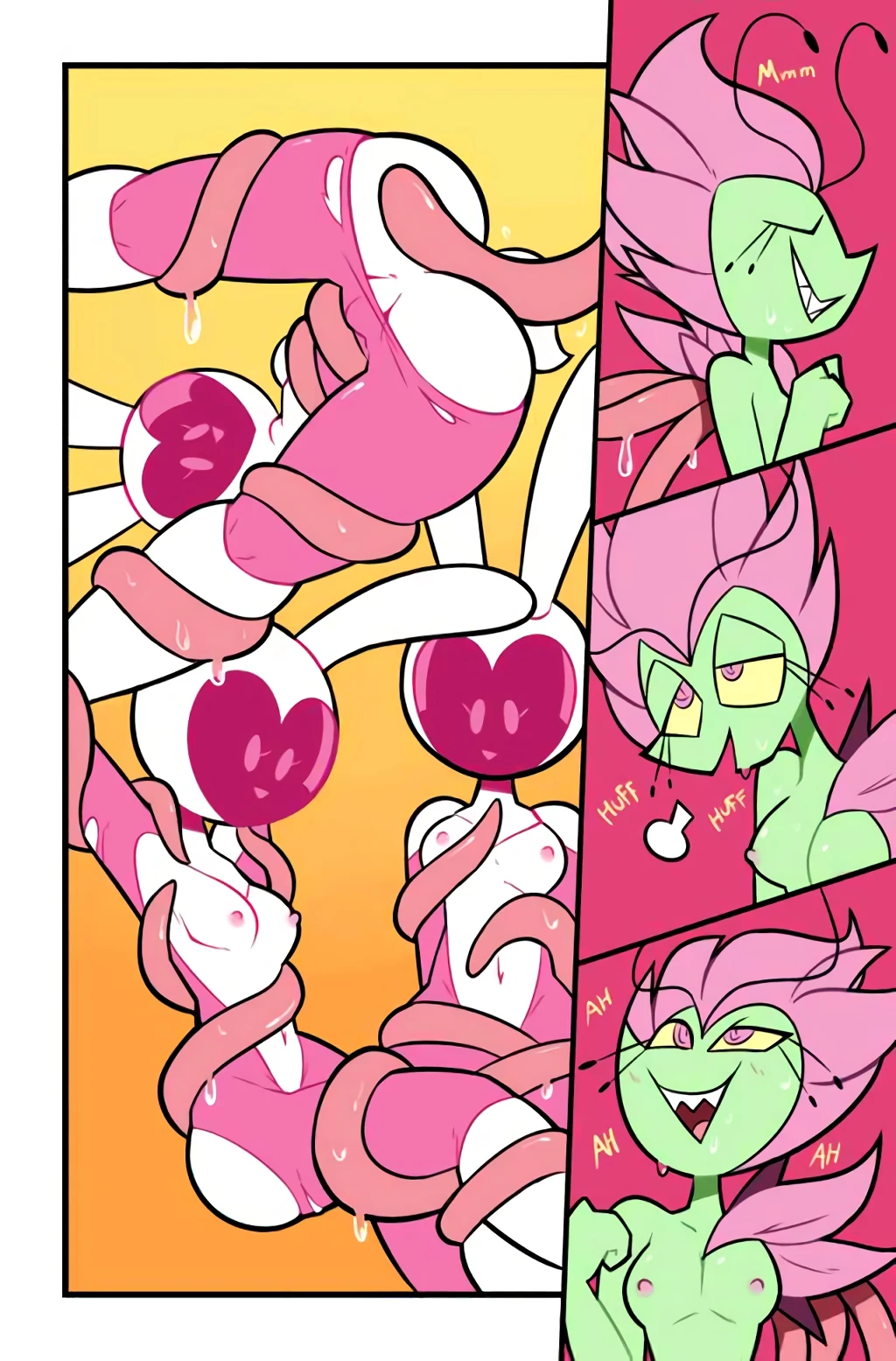 Pinku's RB Mission #0: The Carnivorous plant porn comic picture 16